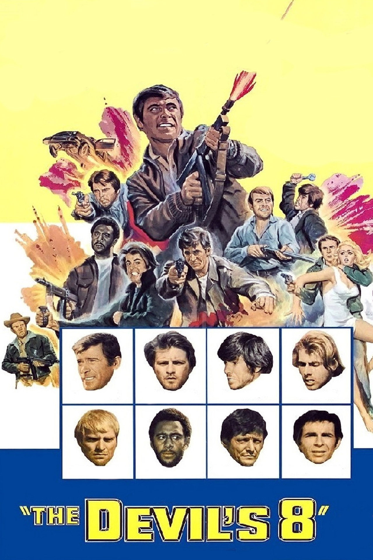 The Devil's 8 (1969) poster