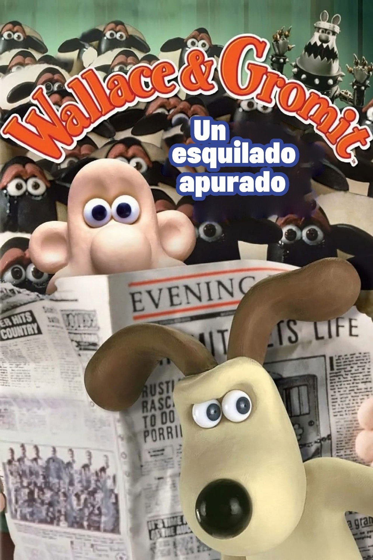 Wallace & Gromit: Una Afeitada al Ras (1996) poster