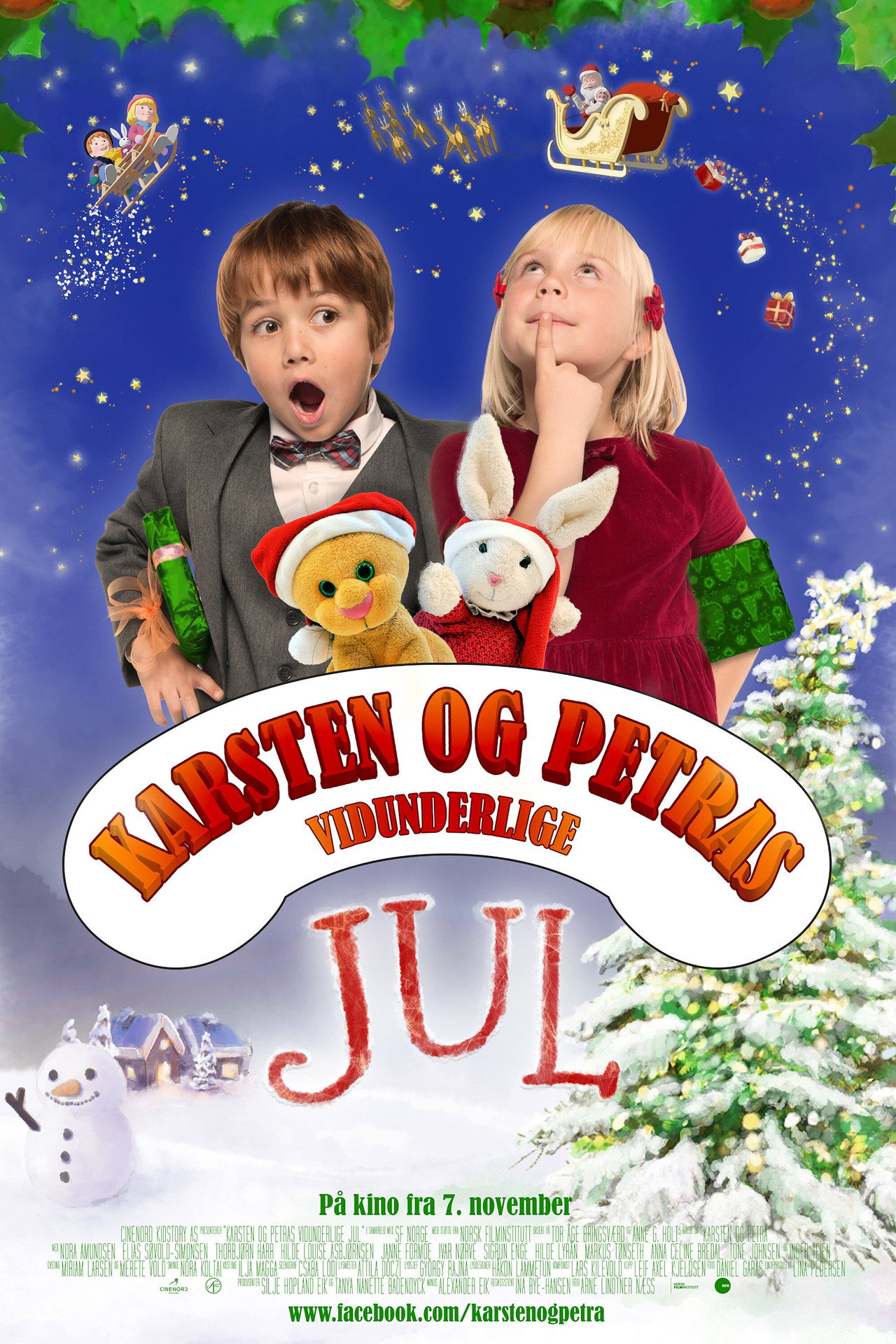 Casper and Emma's Wonderful Christmas (2014) poster