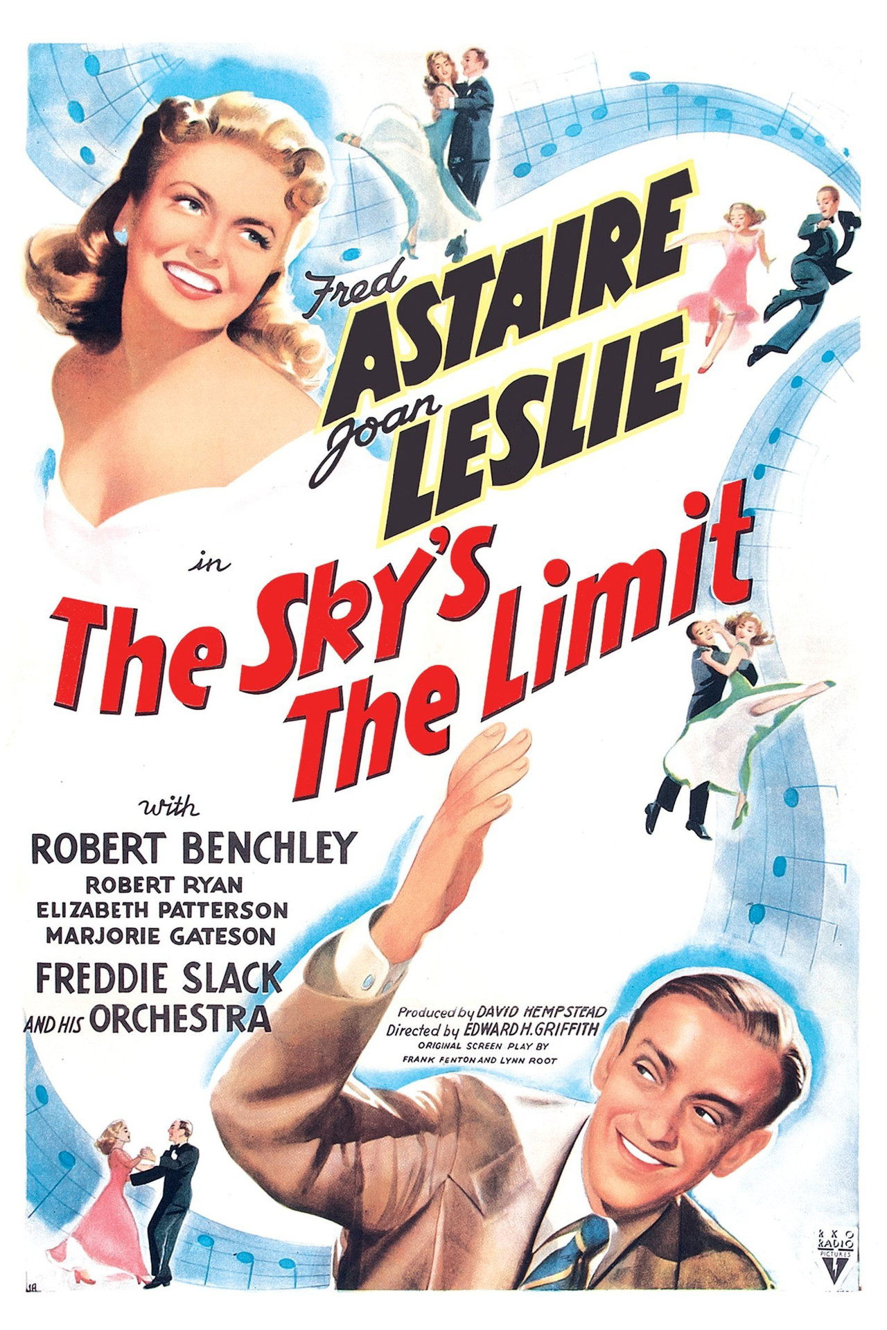 The Sky's the Limit (1943) poster