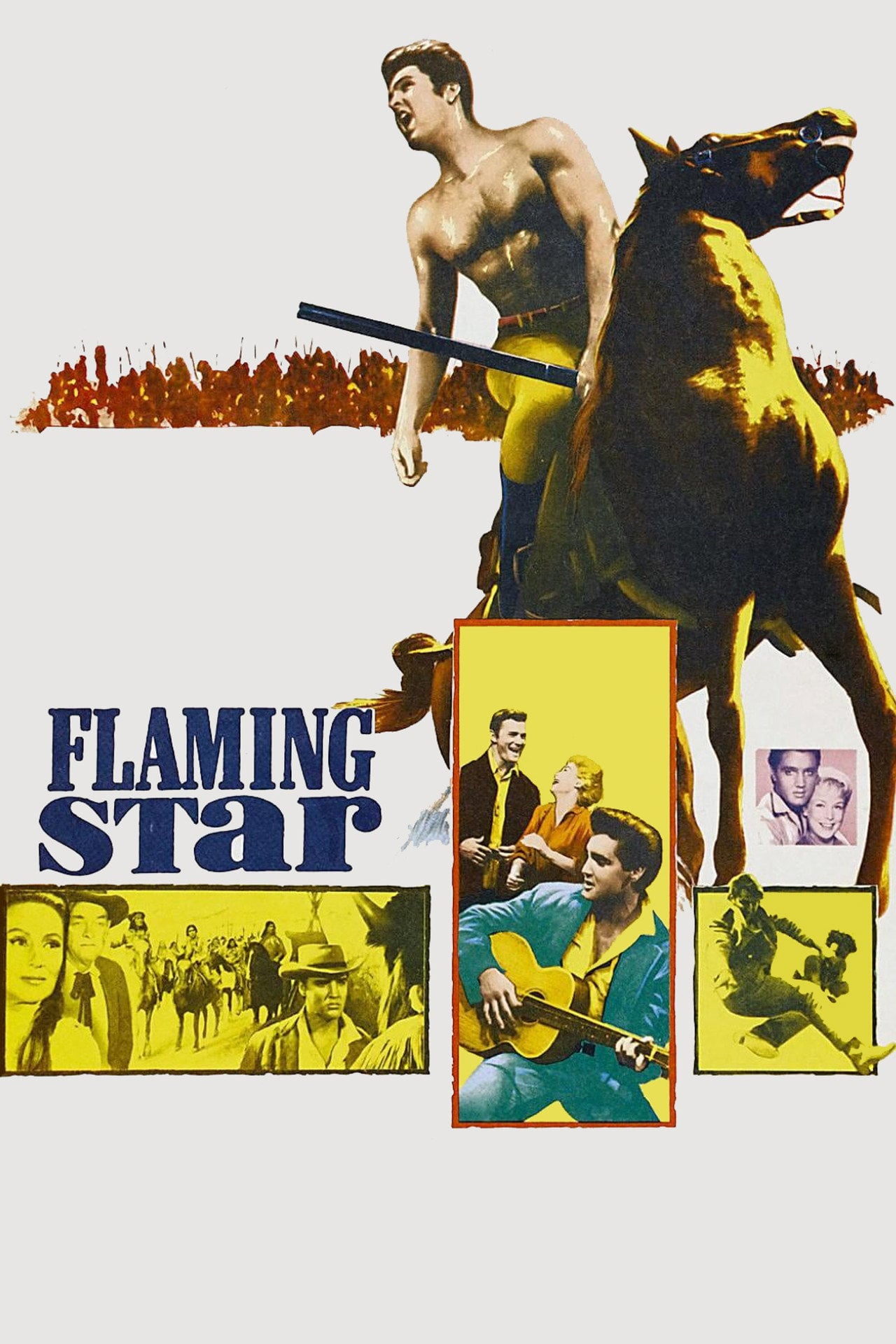 Пламенеющая звезда (1960) poster