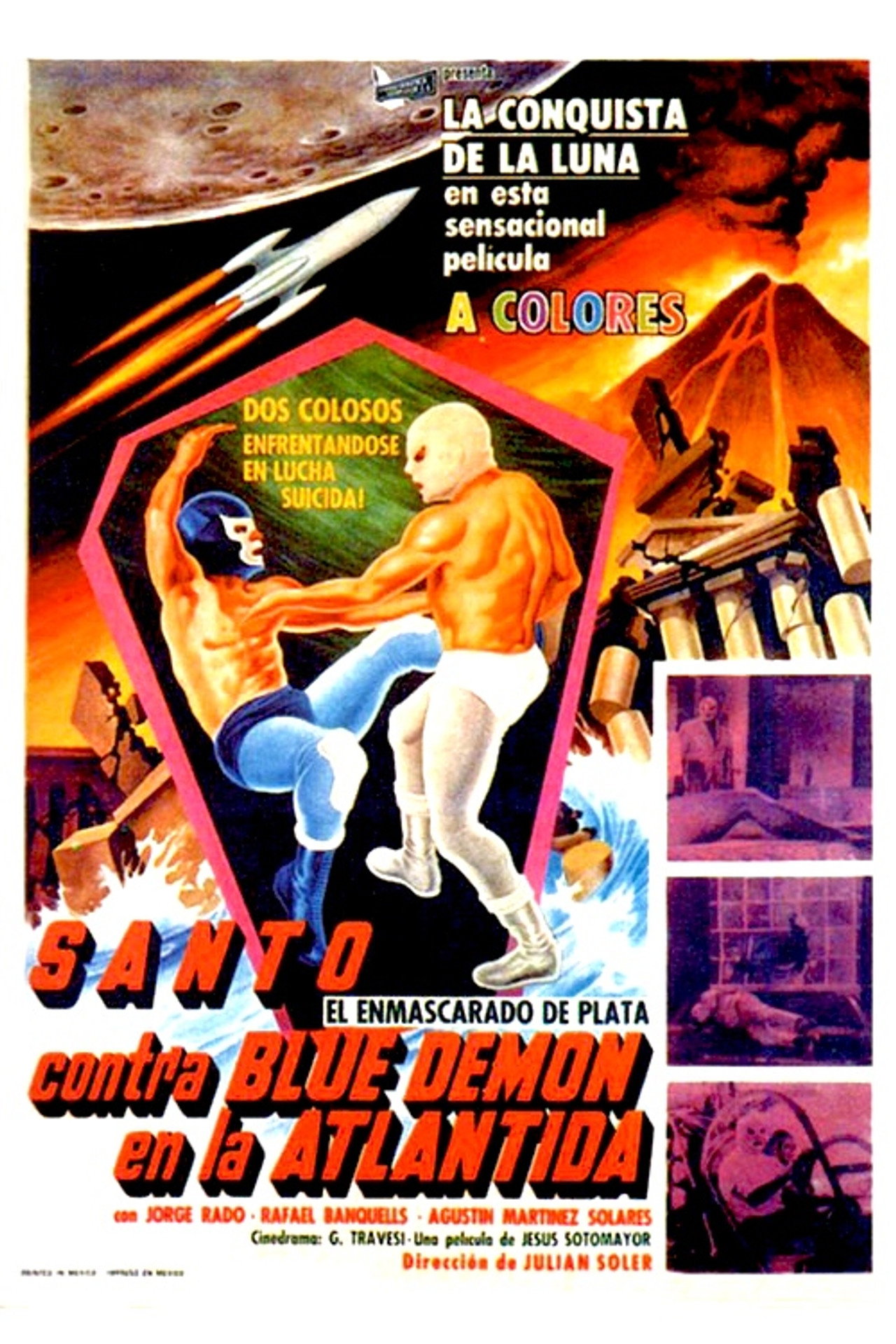 Santo Vs. The Blue Demon In Atlantis (1970)