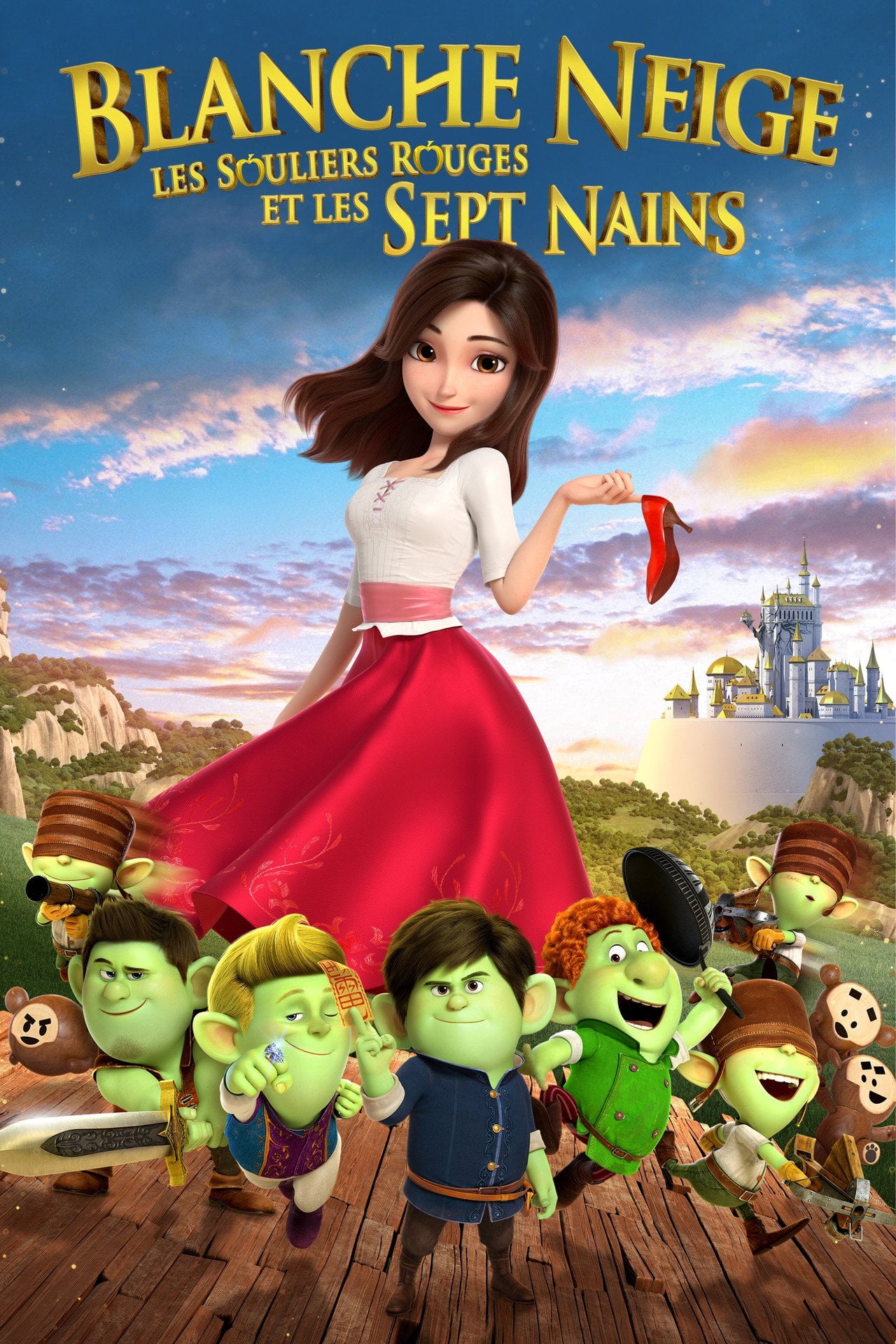 Blanche Neige, les souliers rouges et les sept nains (2019) - Film