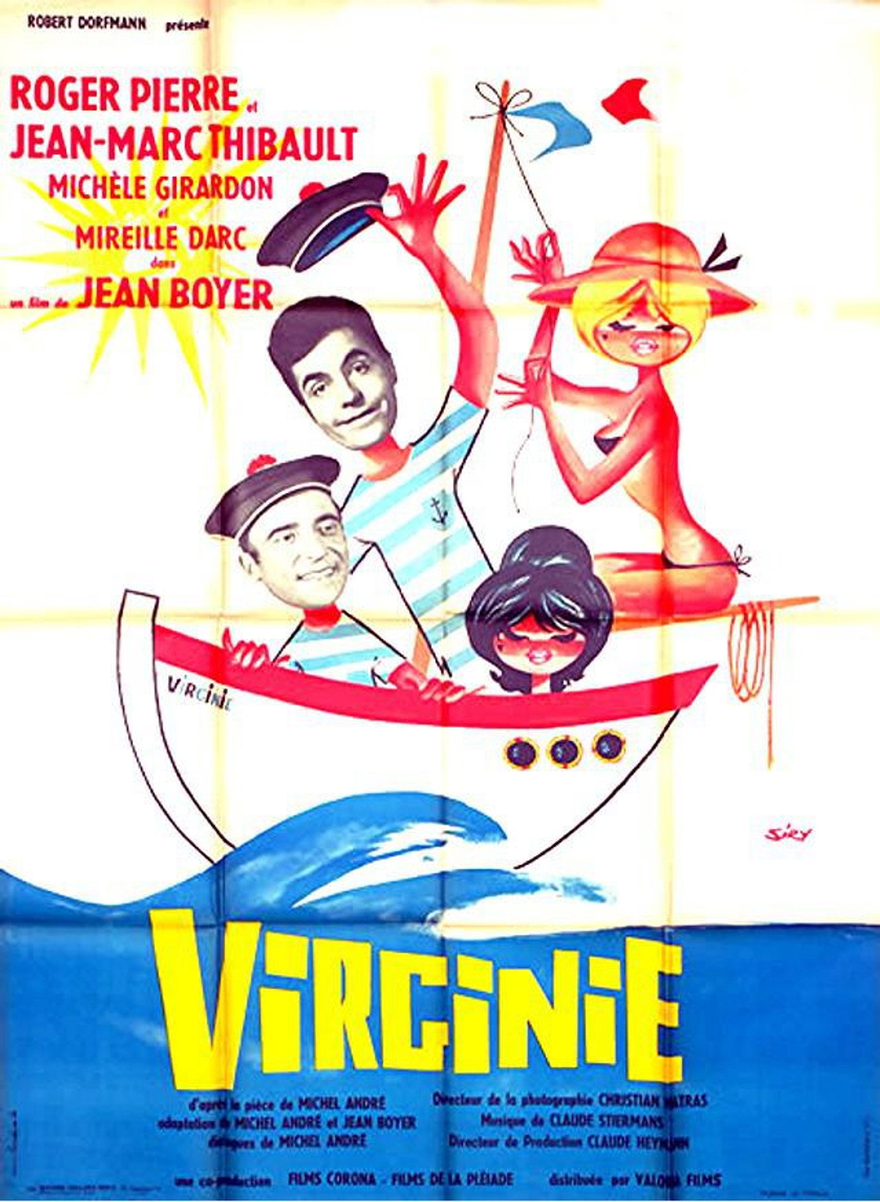 180 Virginie. (1962) poster