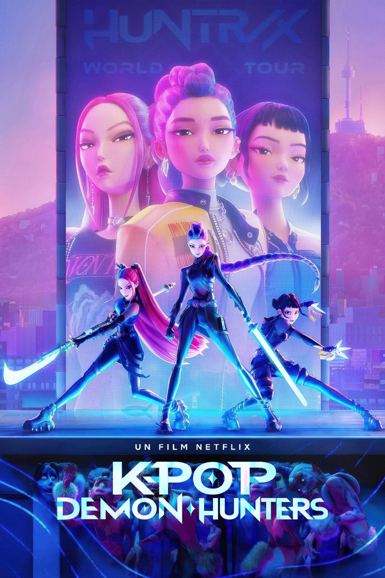 KPop Demon Hunters (2025) poster