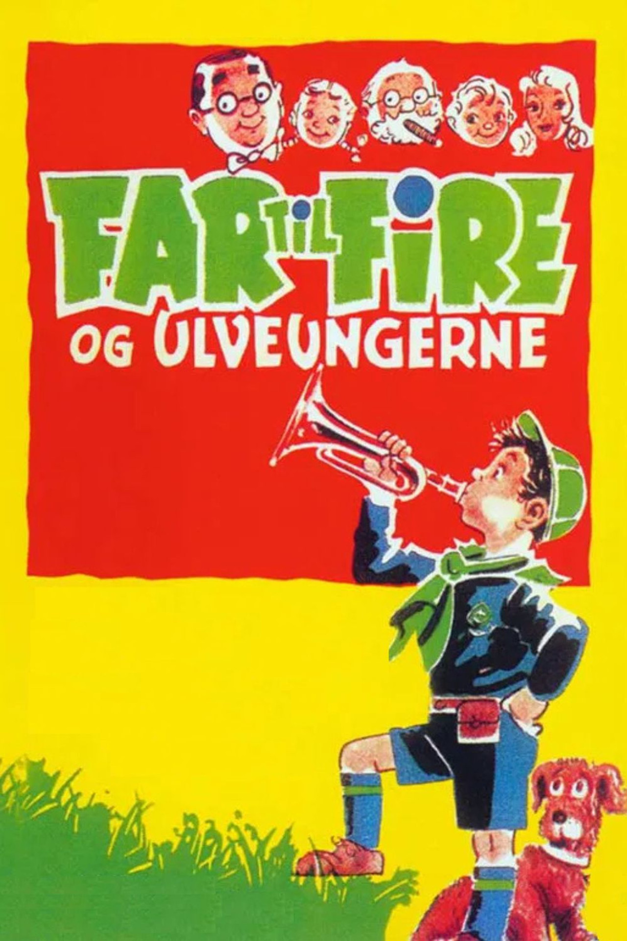 Far til Fire - Og Ulveungerne -= (1958)