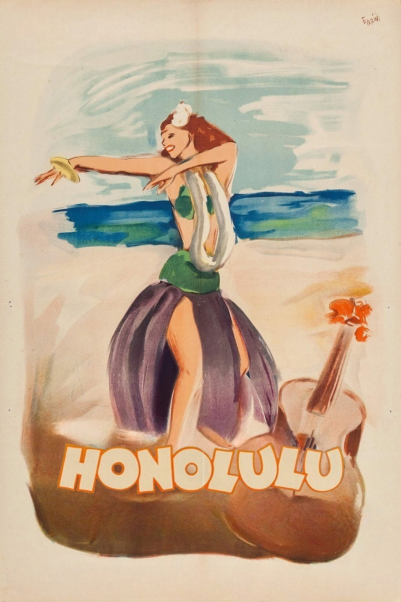 Honolulu (1939) poster