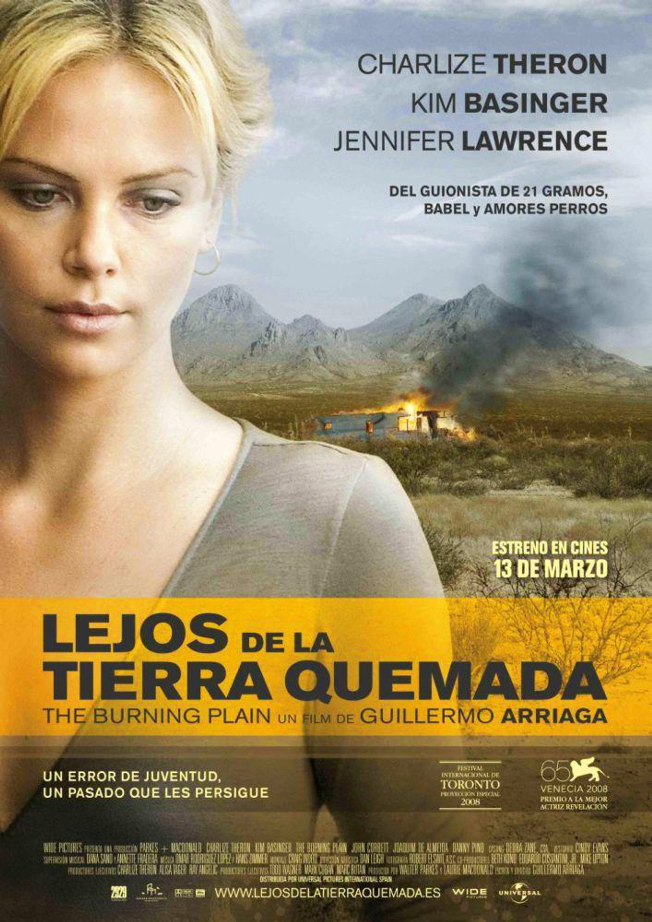 Lejos de la tierra quemada (2008) poster