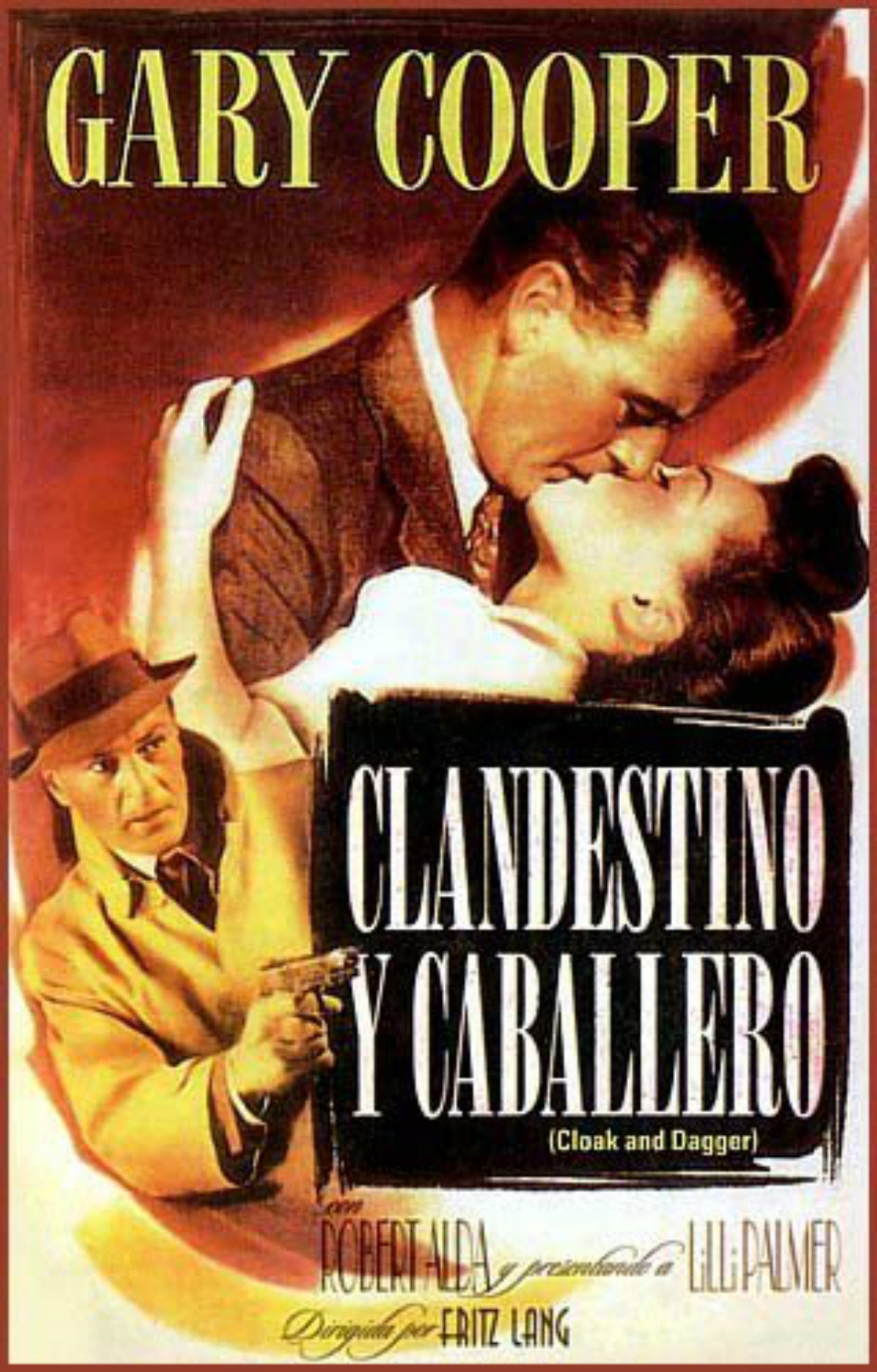 Clandestino y caballero (1946) poster