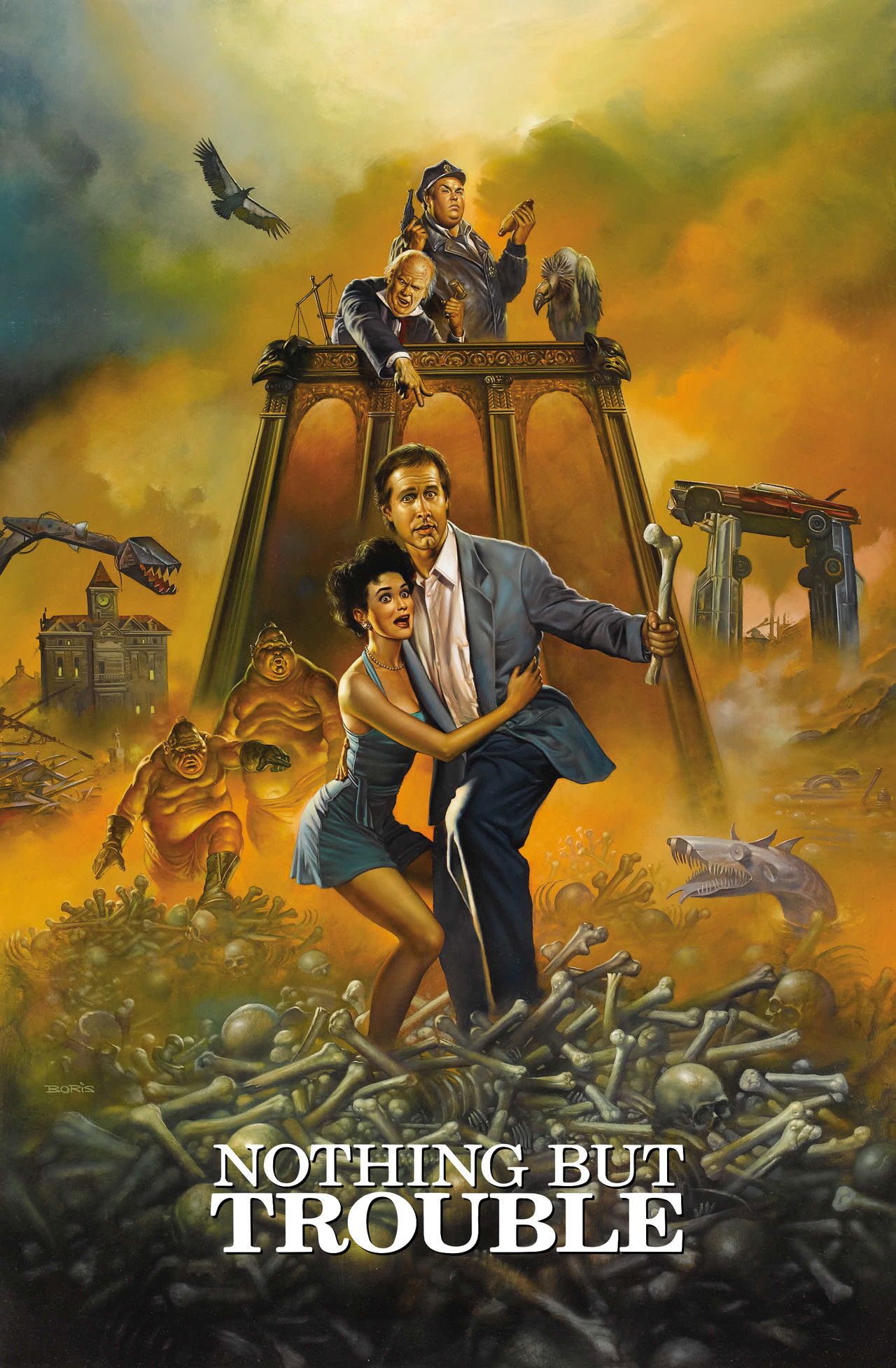 Nothing But Trouble (1991) poster