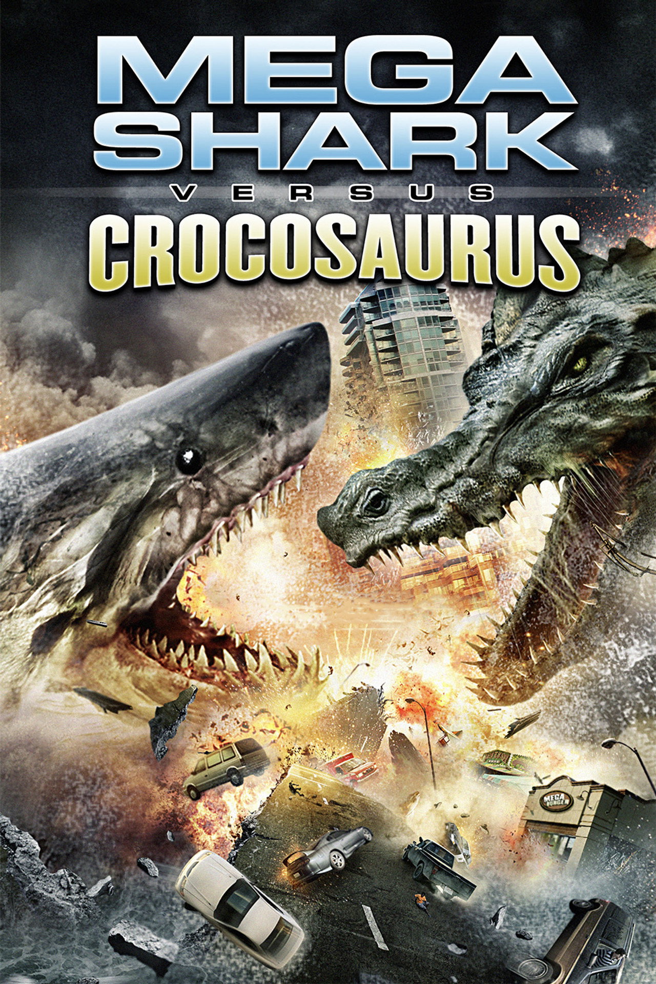 Megatiburón contra crocosaurio (2010)