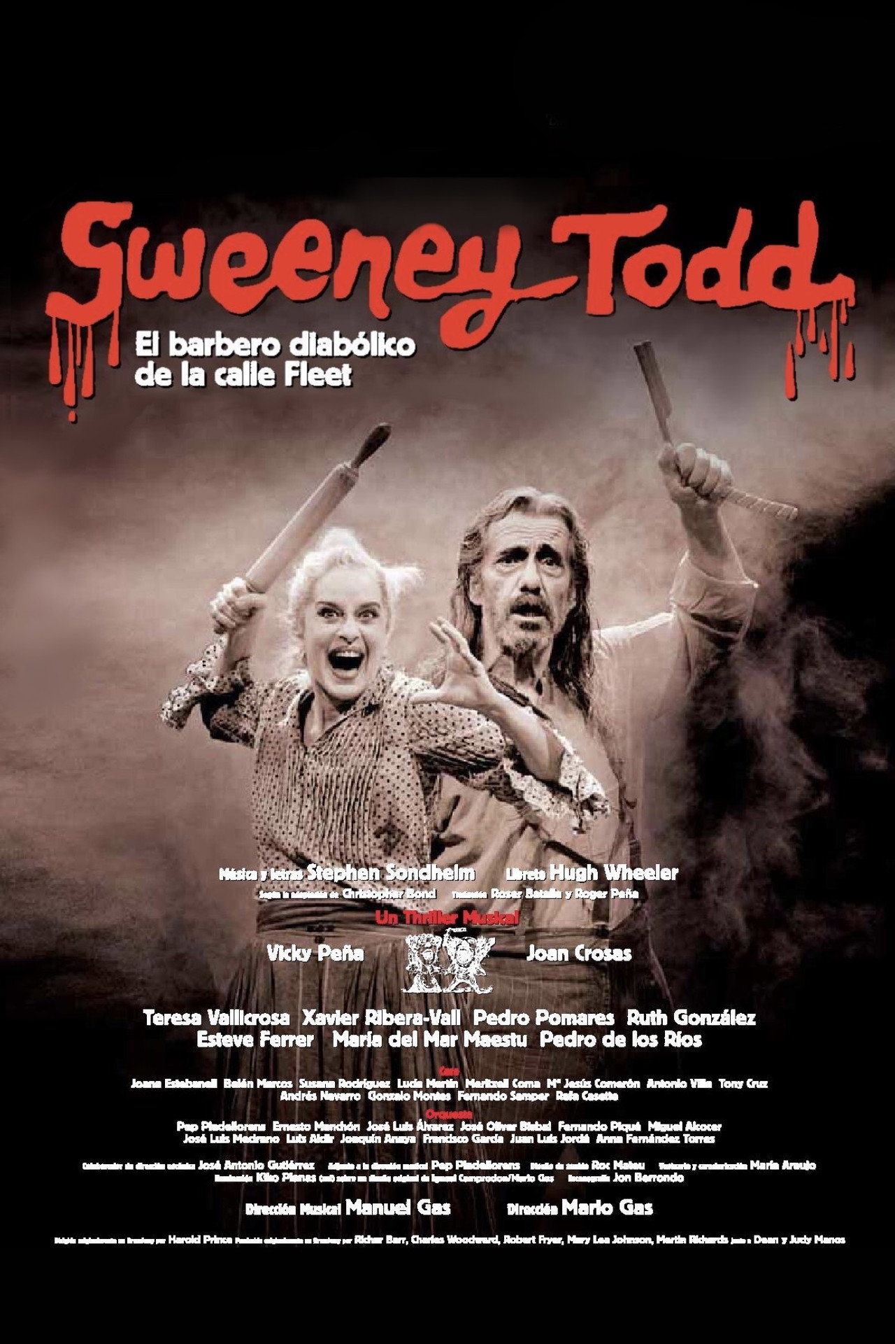 Sweeney Todd: The Demon Barber of Fleet Street (2008) poster