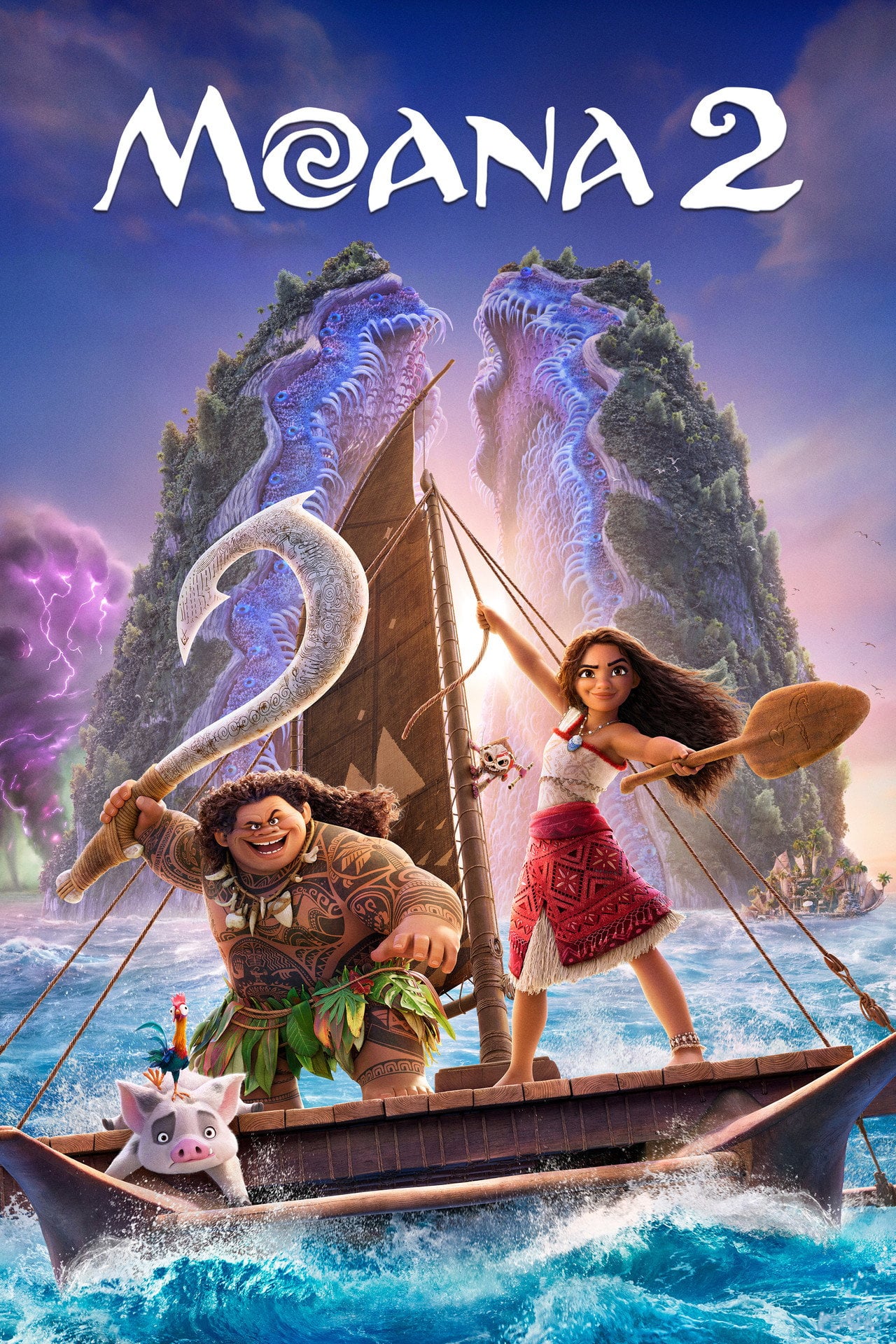 モアナと伝説の海2 (2024) - 映画