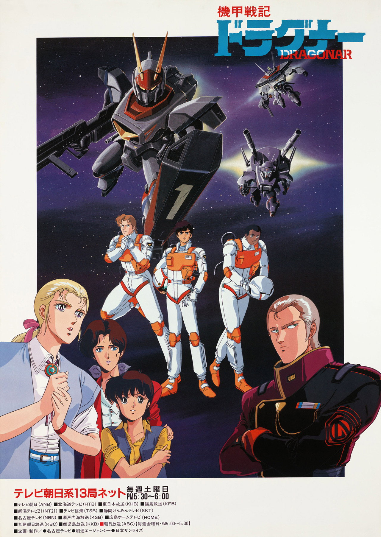 Kikou Senki Dragonar (1987) poster