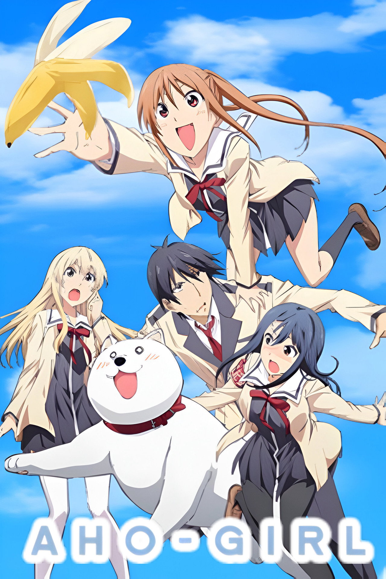 AHO GIRL (2017) poster