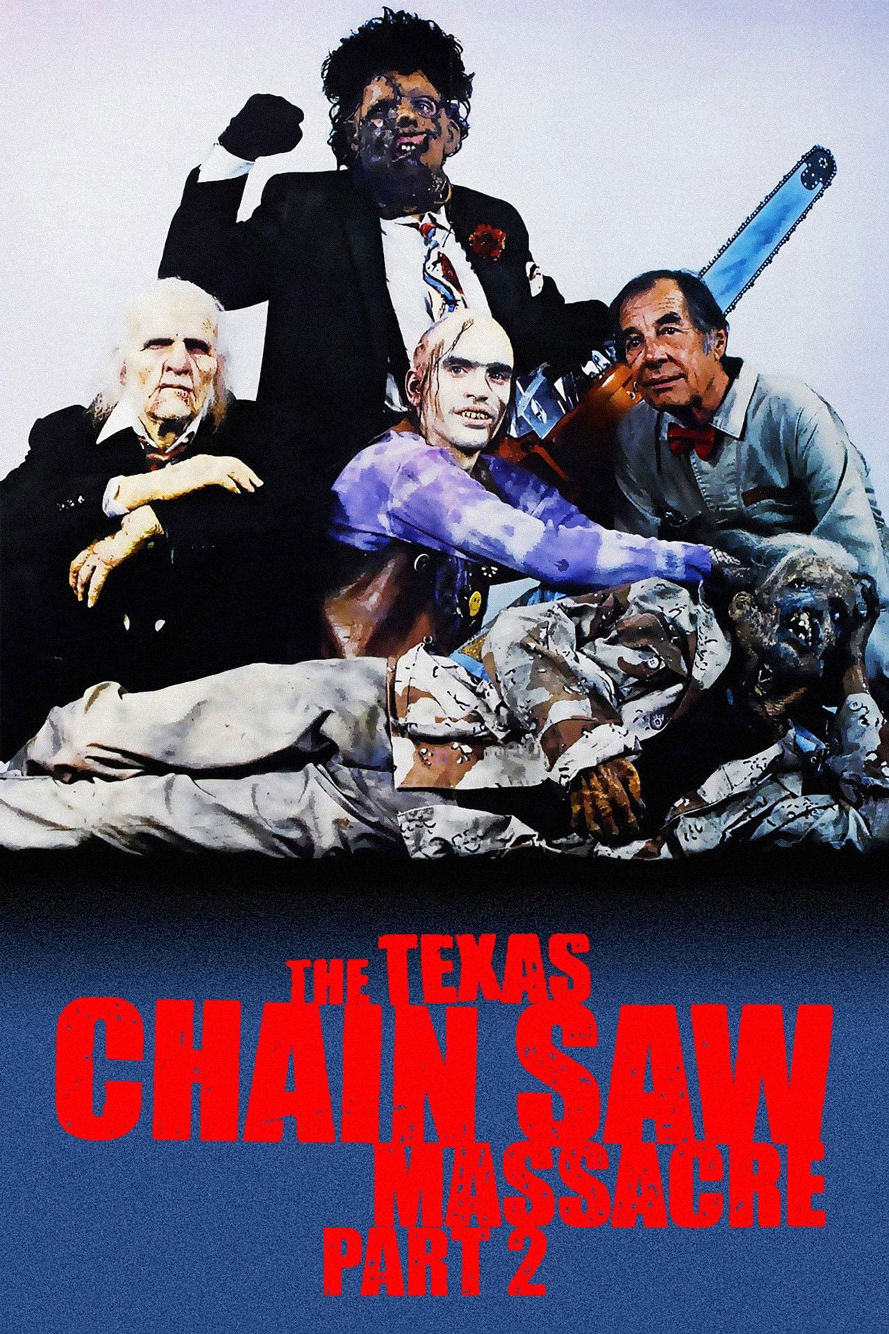德州電鋸殺人狂 2 (1986) poster
