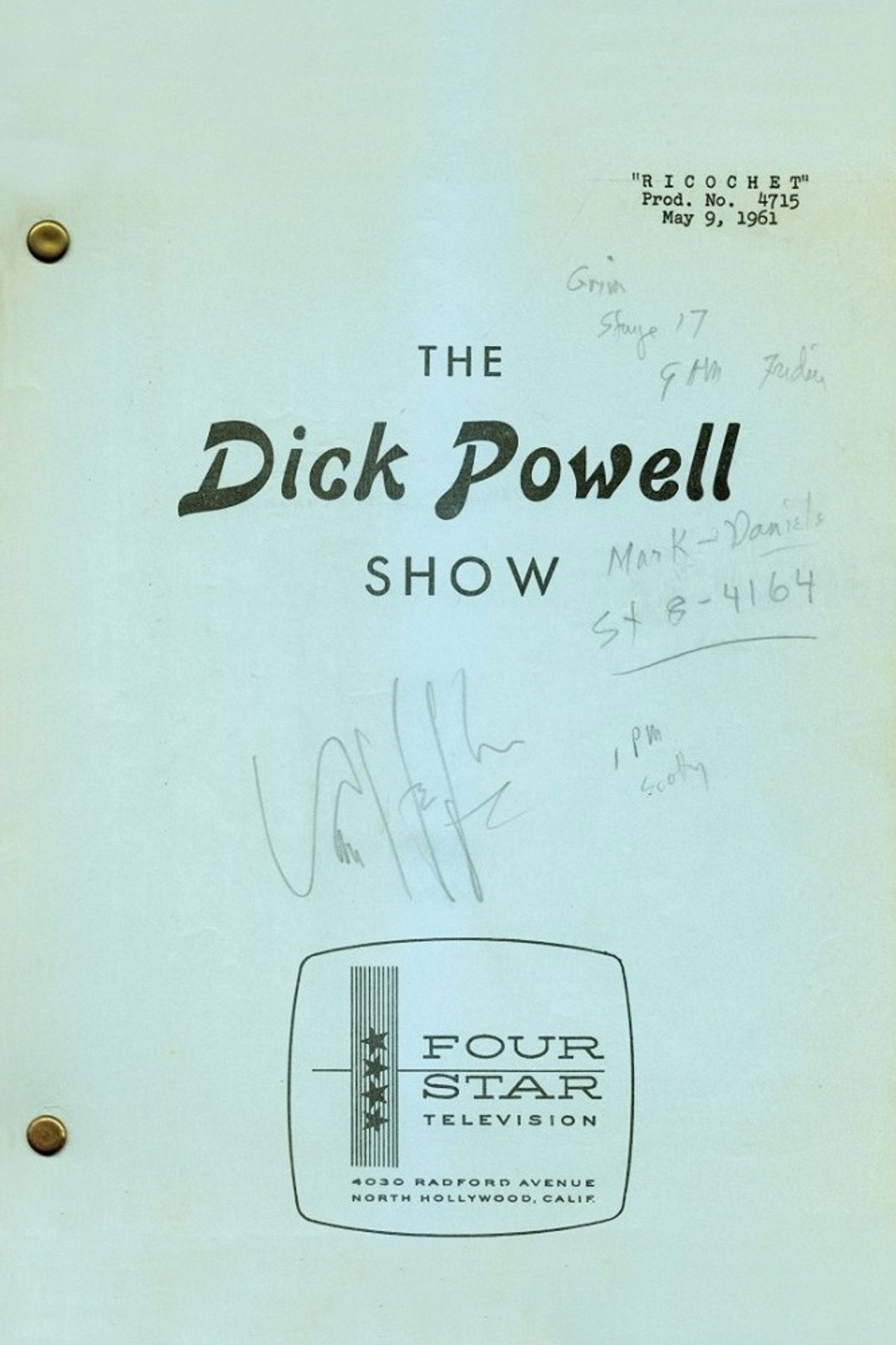 The Dick Powell Show (1961) poster