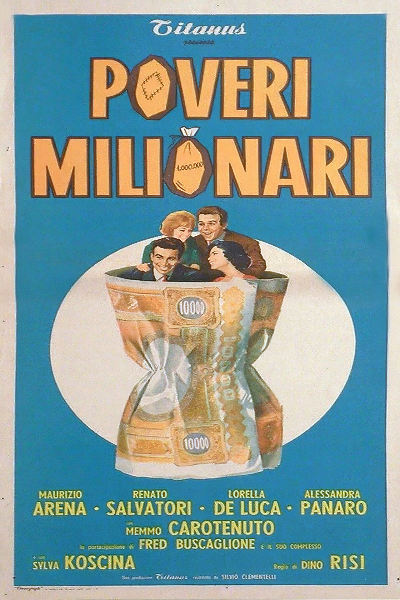 Poveri milionari (1959) poster