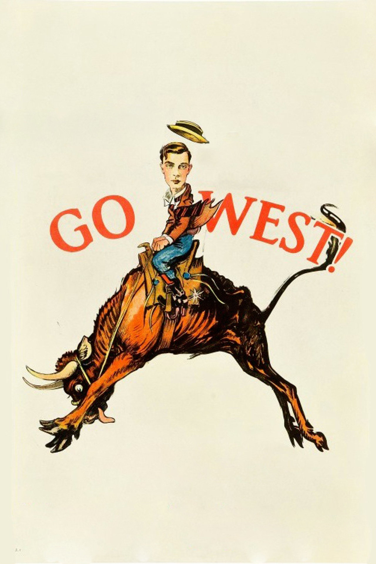 На Запад (1925) poster