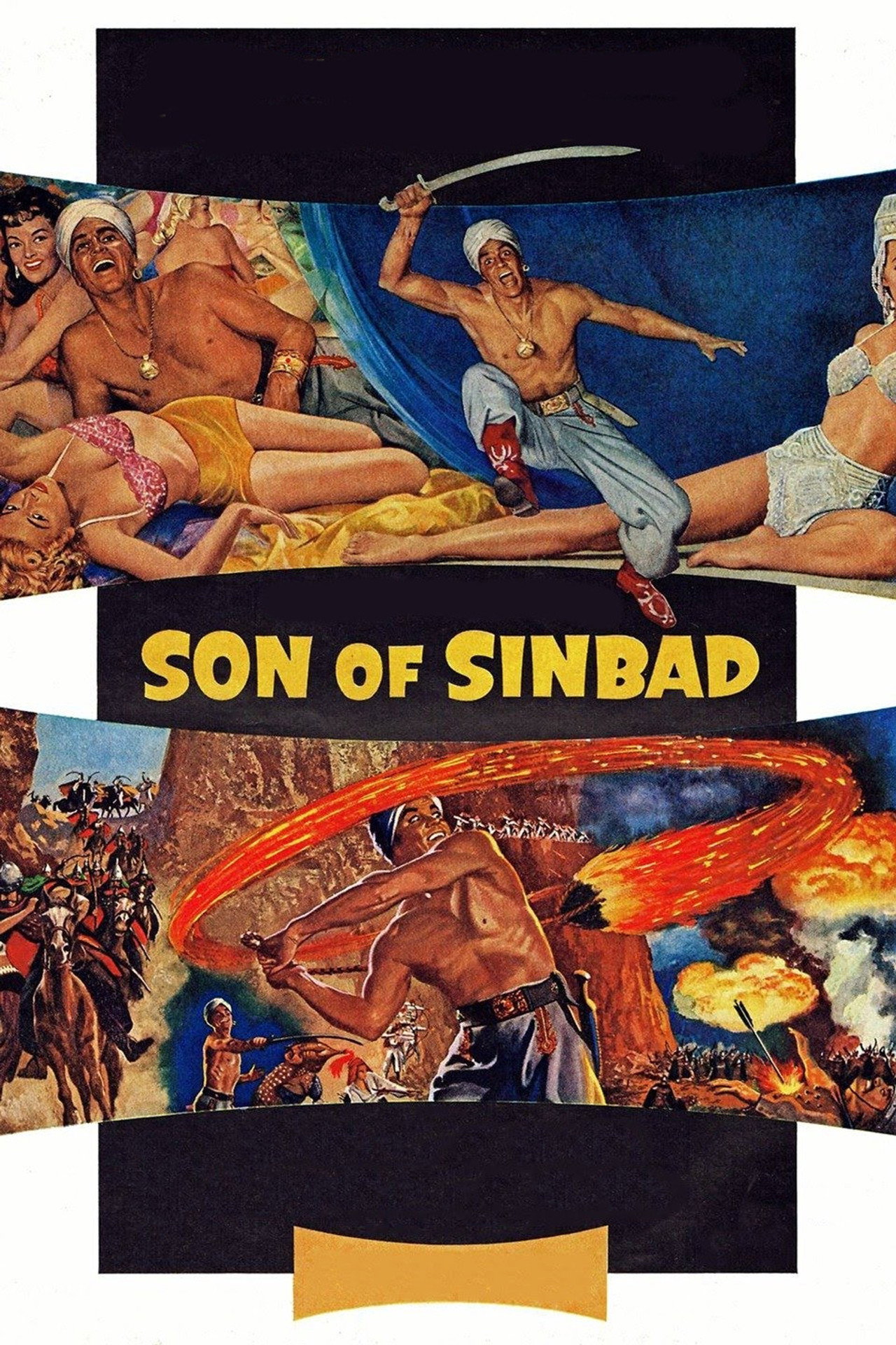 Le fils de Sinbad (1955) poster