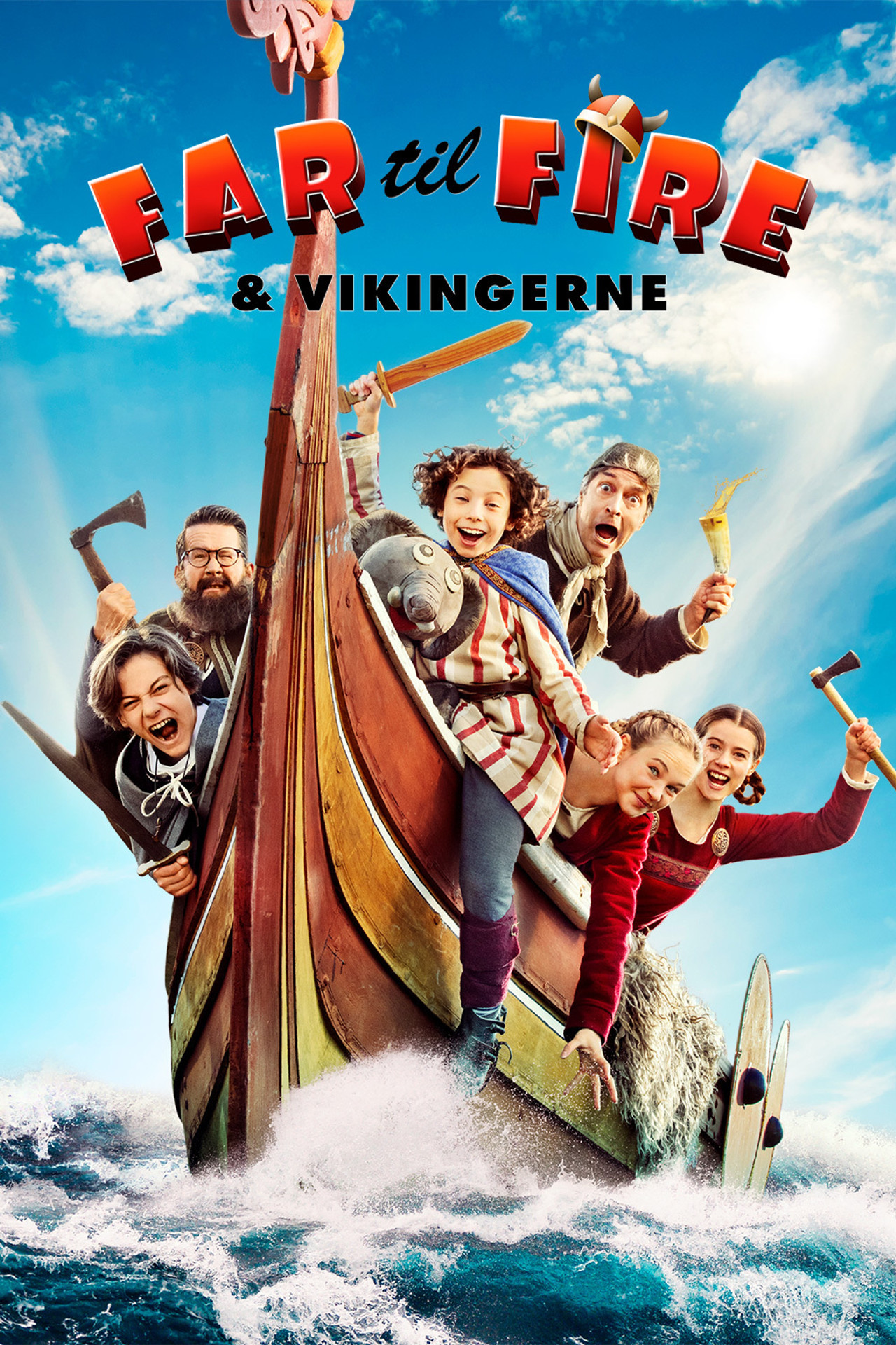 Far til fire & vikingerne (2020) poster