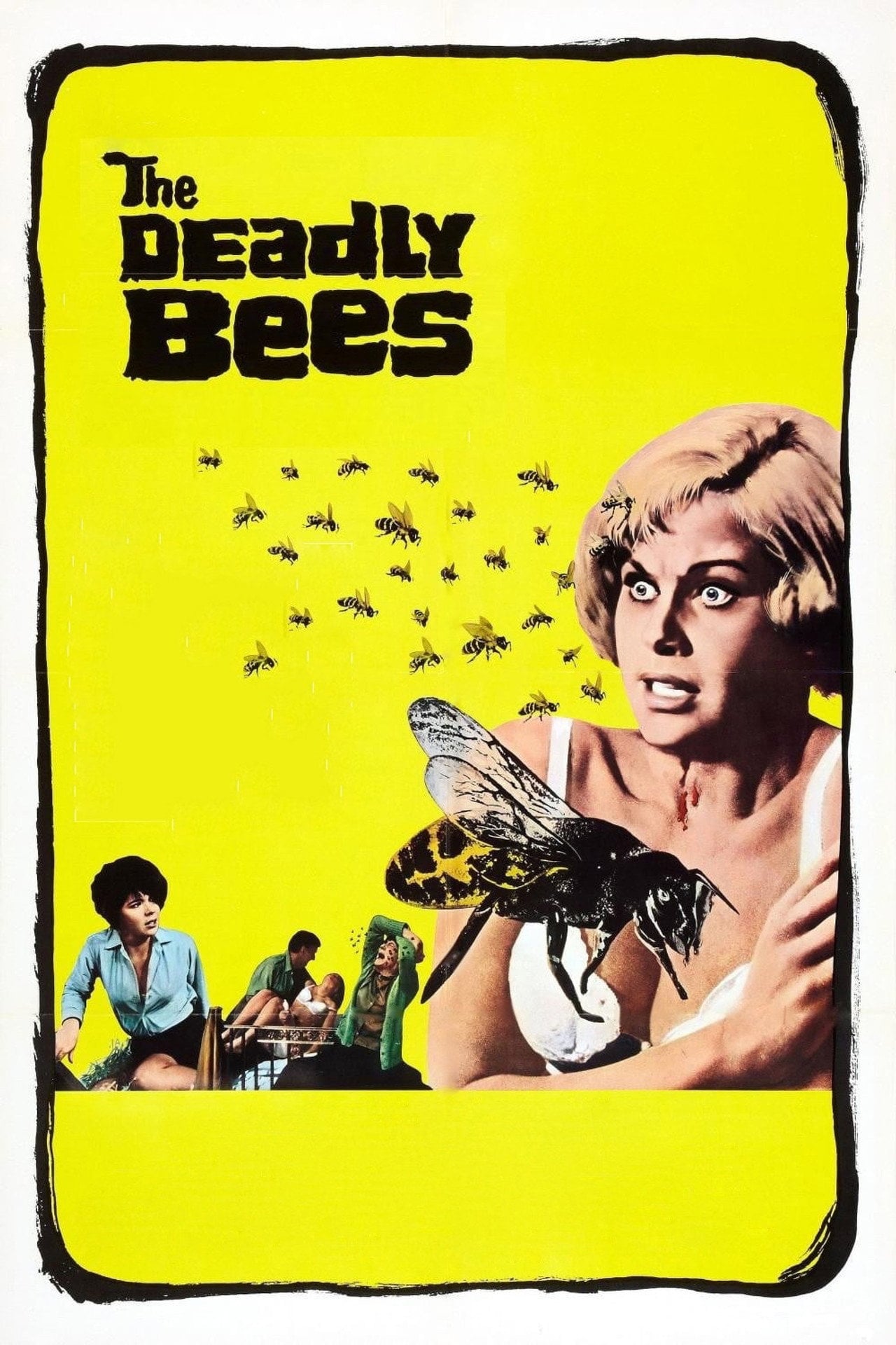 The Deadly Bees (1966) poster