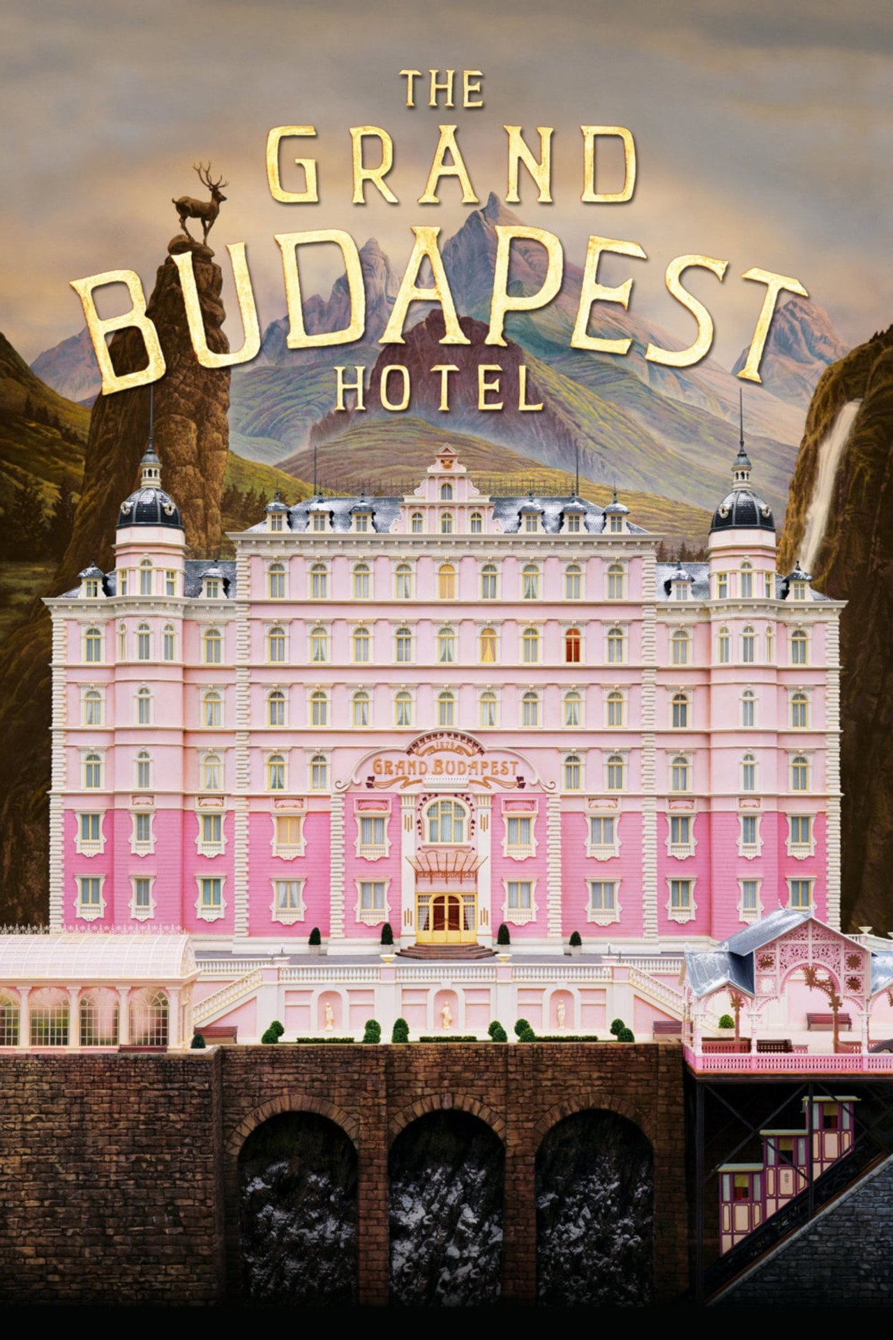 Grand Budapest Hotel (2014) poster