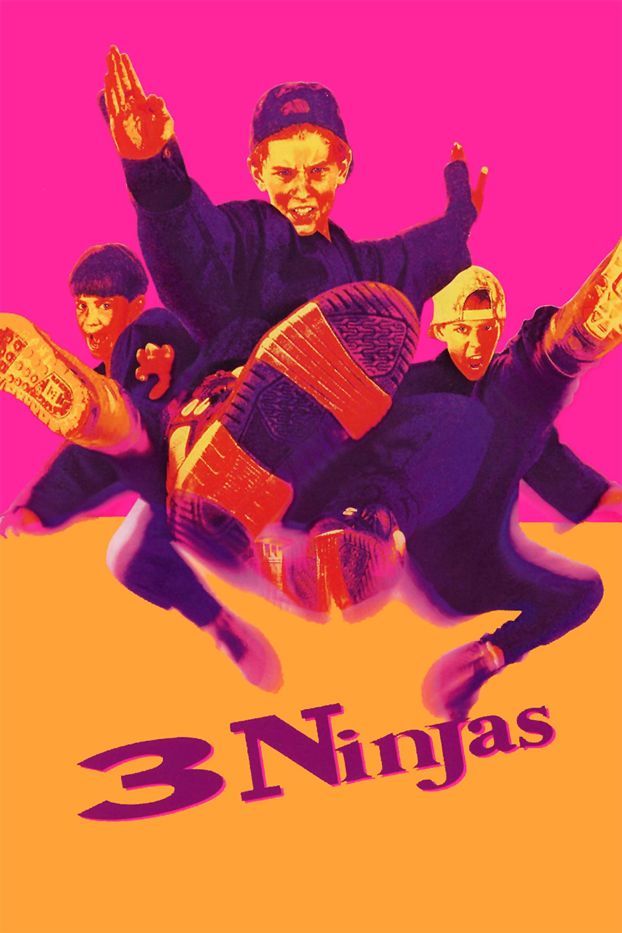 3 ninjas (1992) poster