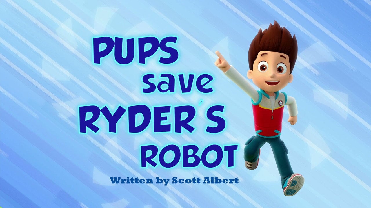 La Patrulla salva al robot de Ryder