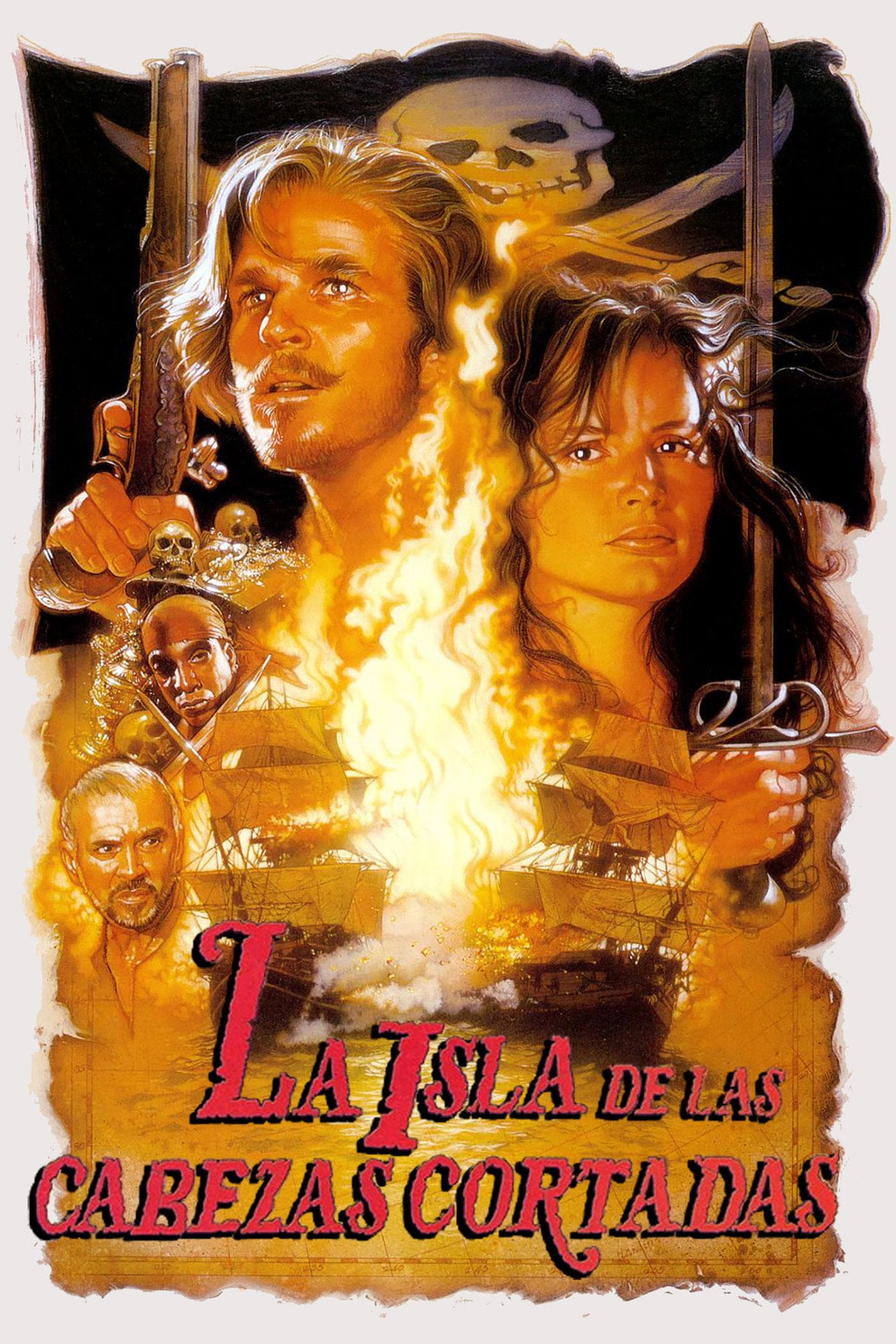 La Pirata: La Isla de las Cabezas Cortadas (1995)