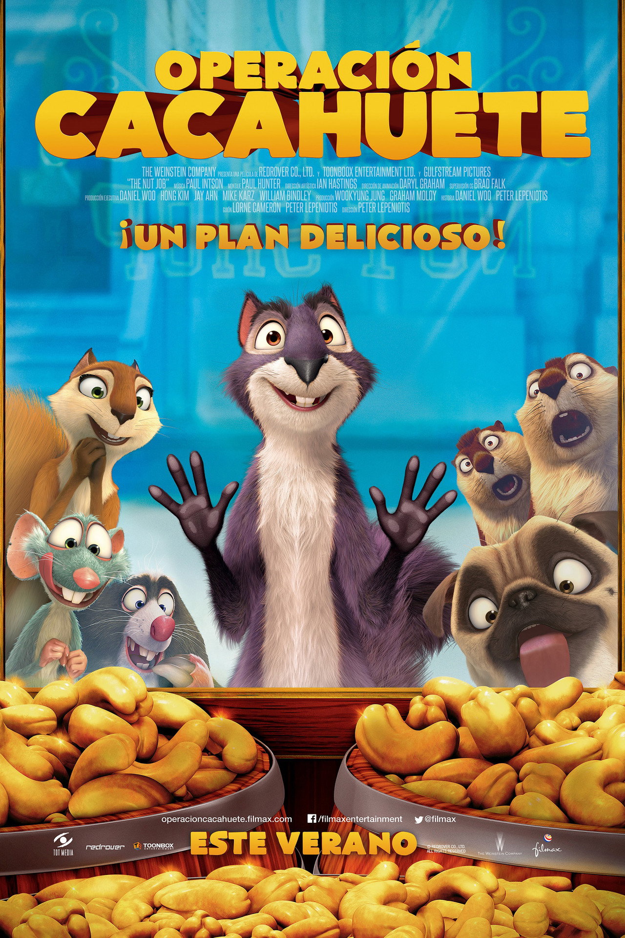 Locos por las nueces (2014) - Película