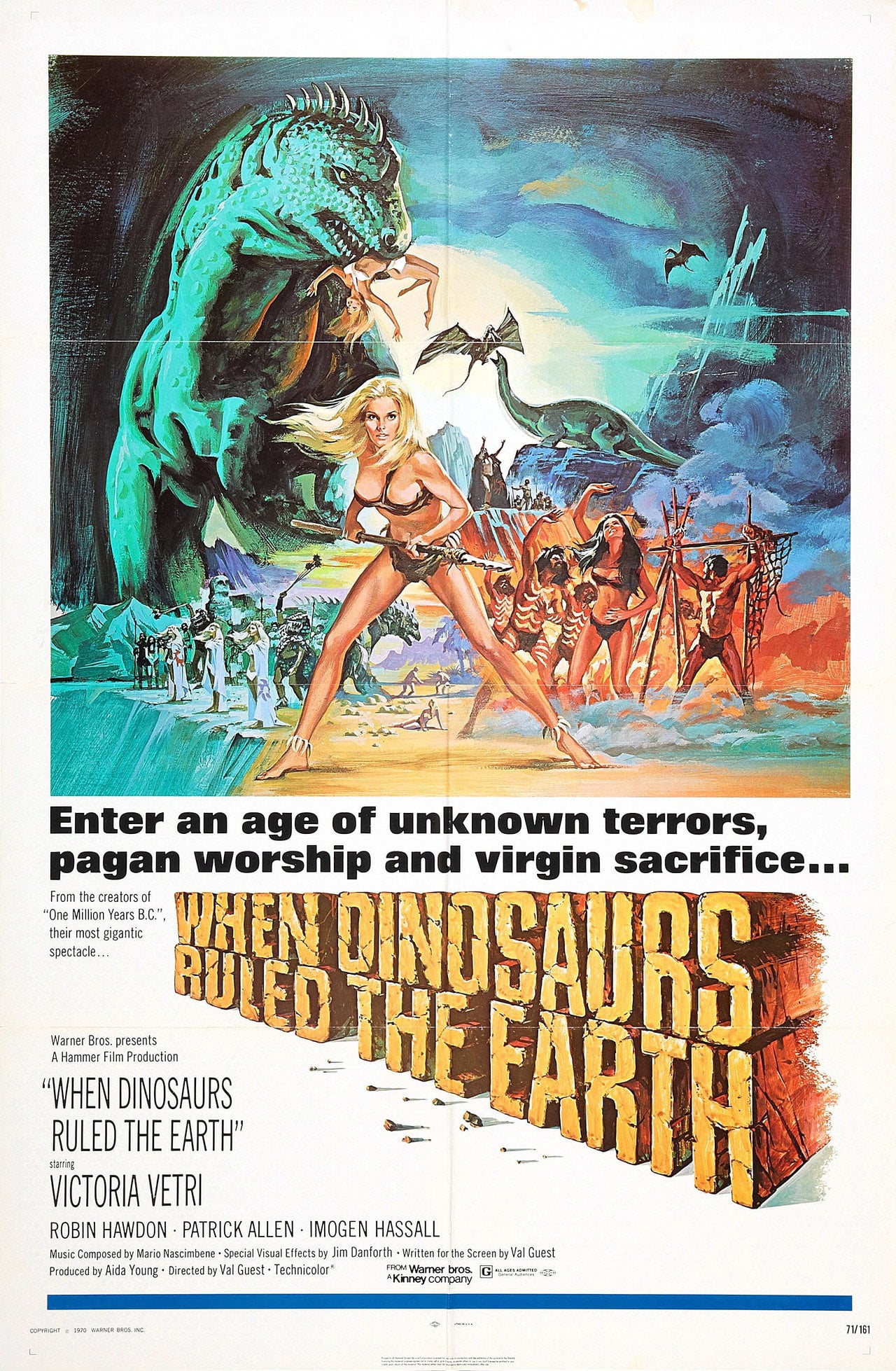 When Dinosaurs Ruled the Earth (1970)