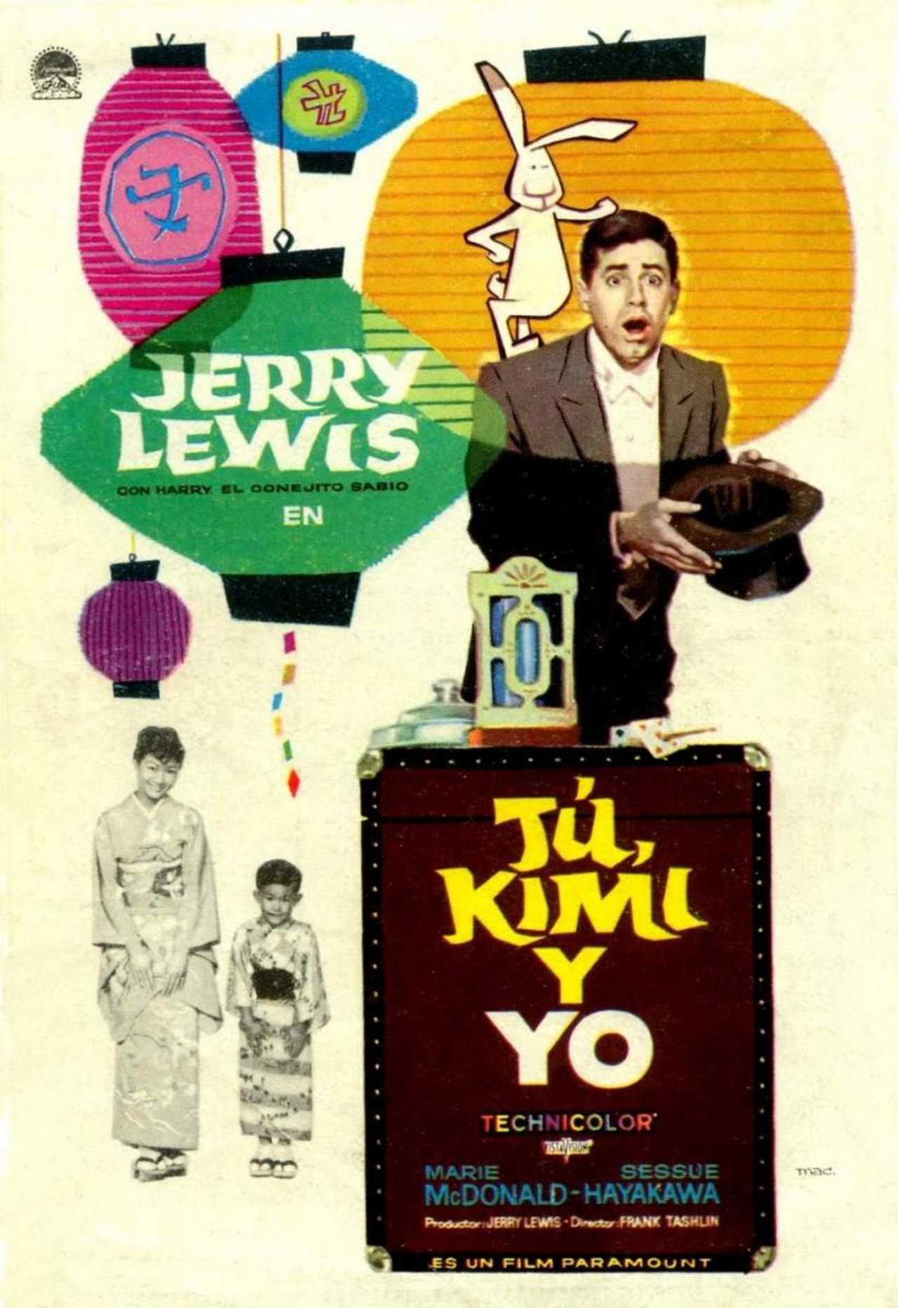 Tú, mi conejo y yo (1958)