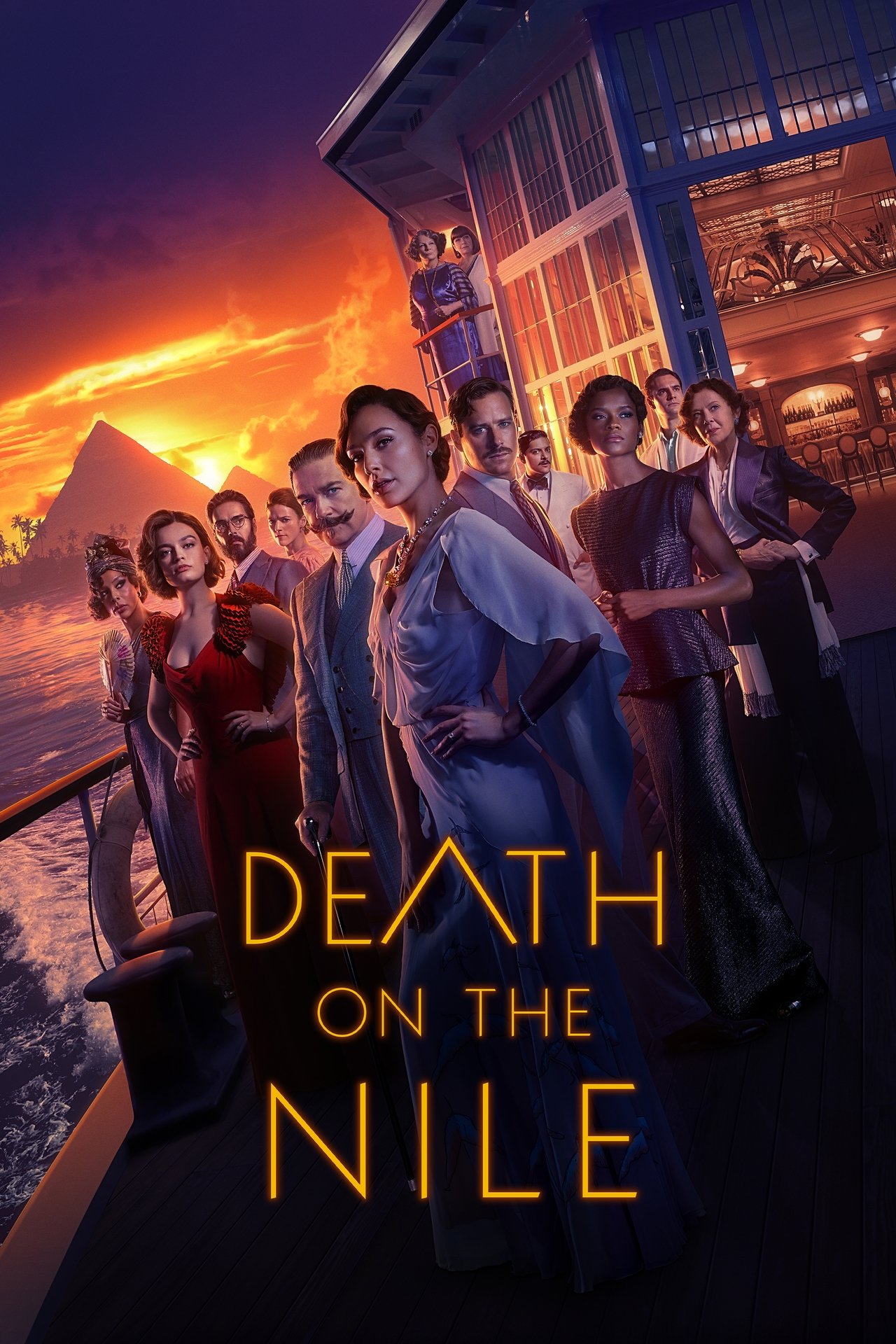 Death on the Nile (2022) poster