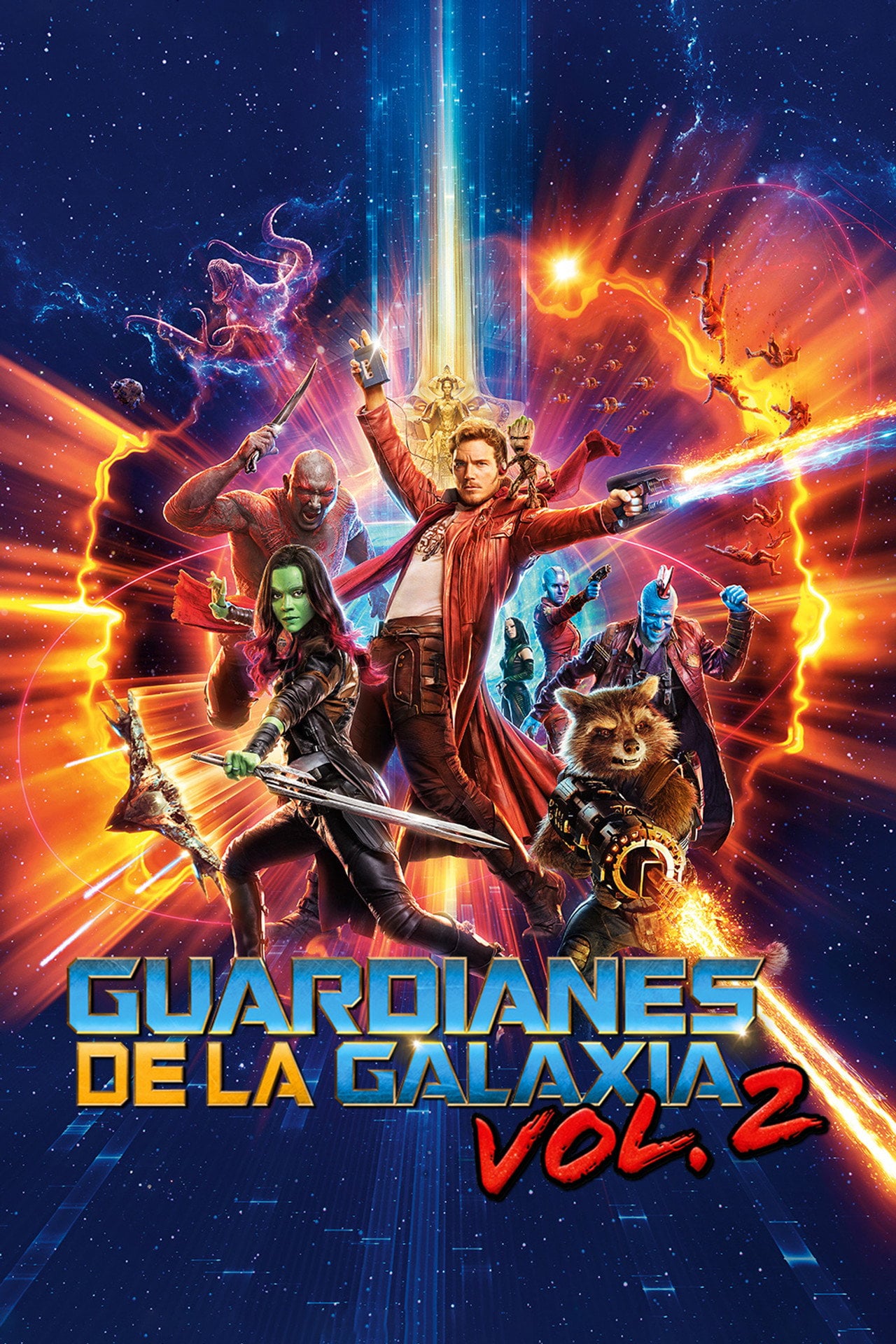Guardianes de la Galaxia volumen 2 (2017) poster
