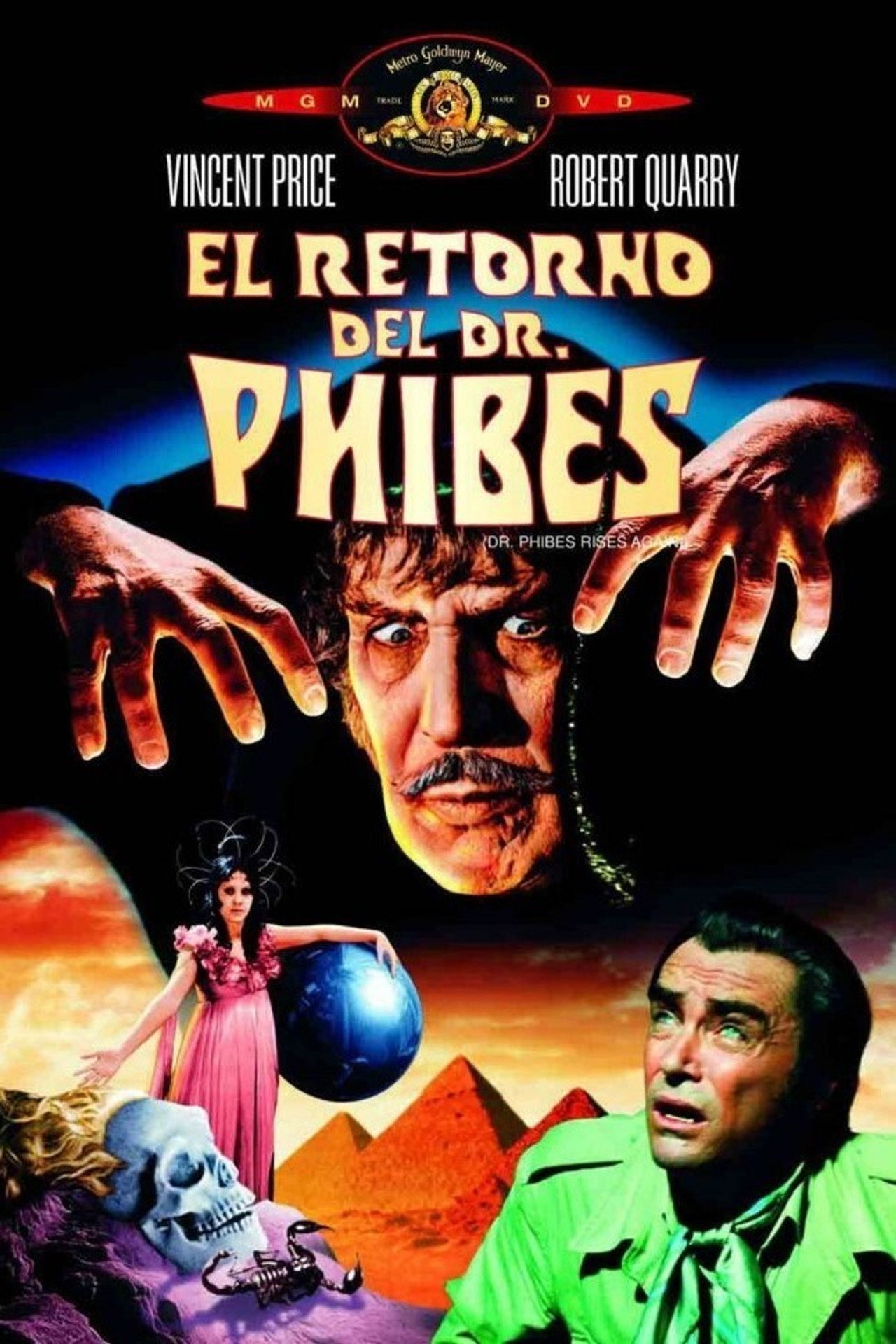 El regreso del abominable Dr. Phibes (1972) poster