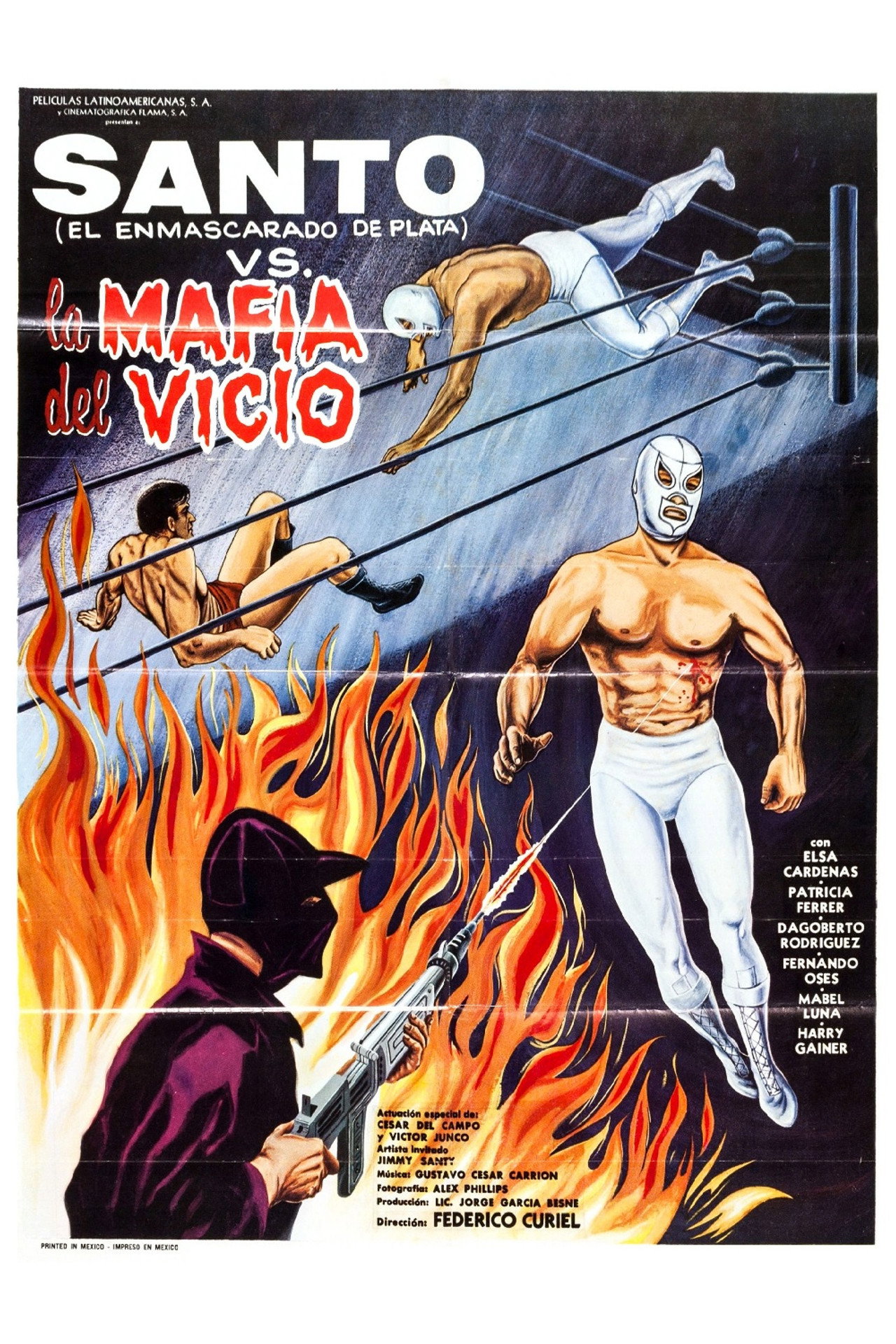 Santo vs. the Vice Mafia (1971)