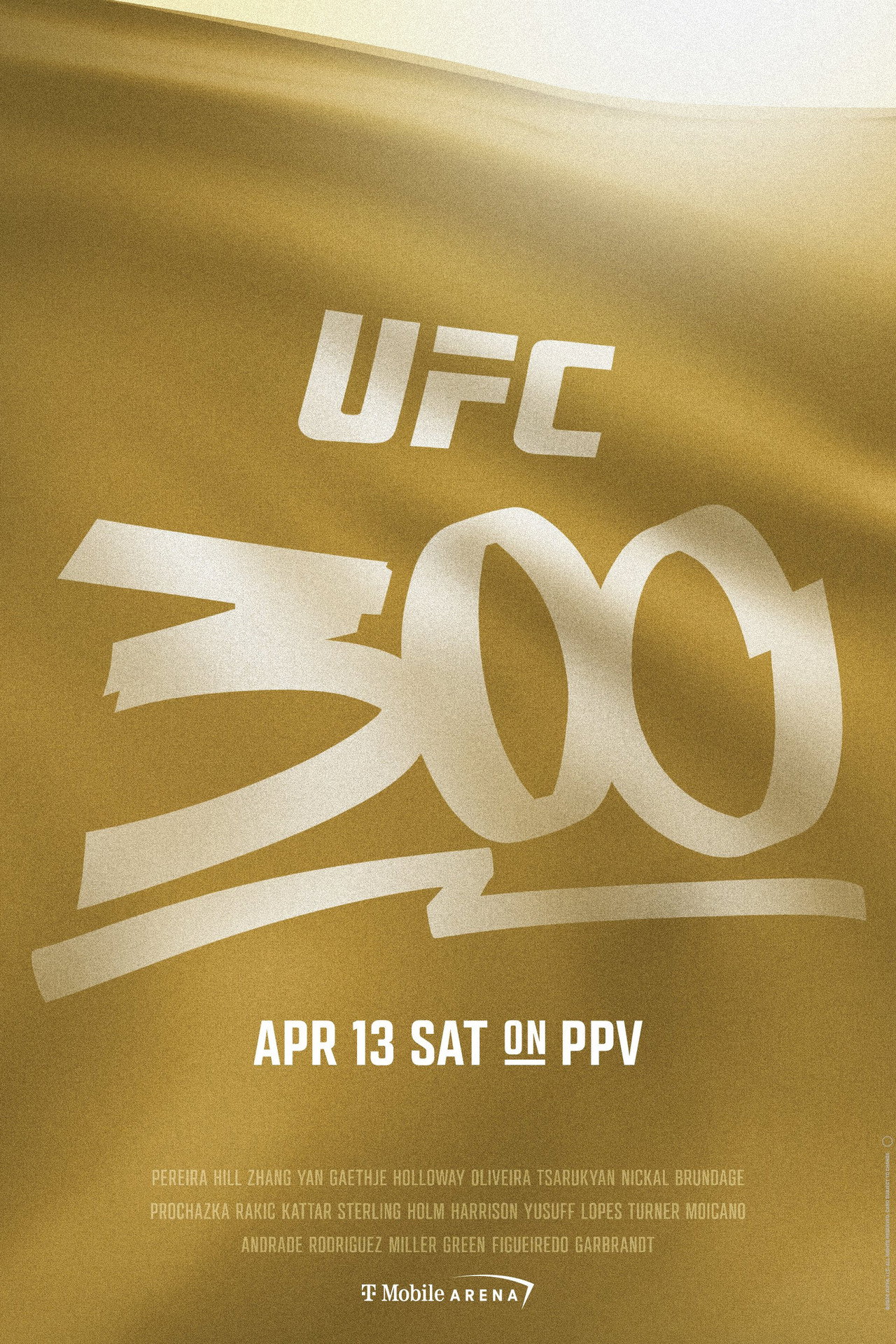 UFC 300: Pereira vs. Hill (2024) poster