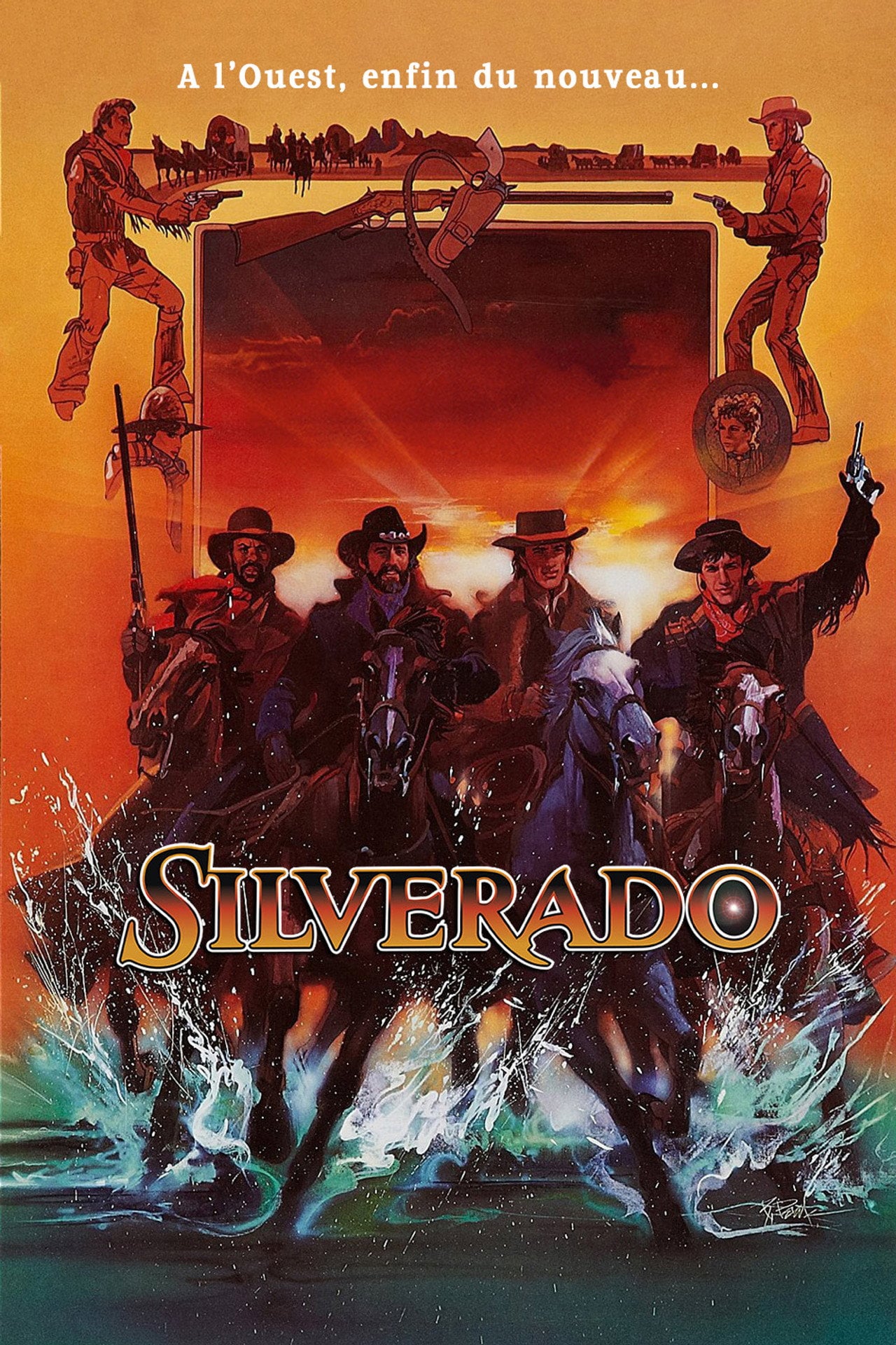Silverado (1985) poster