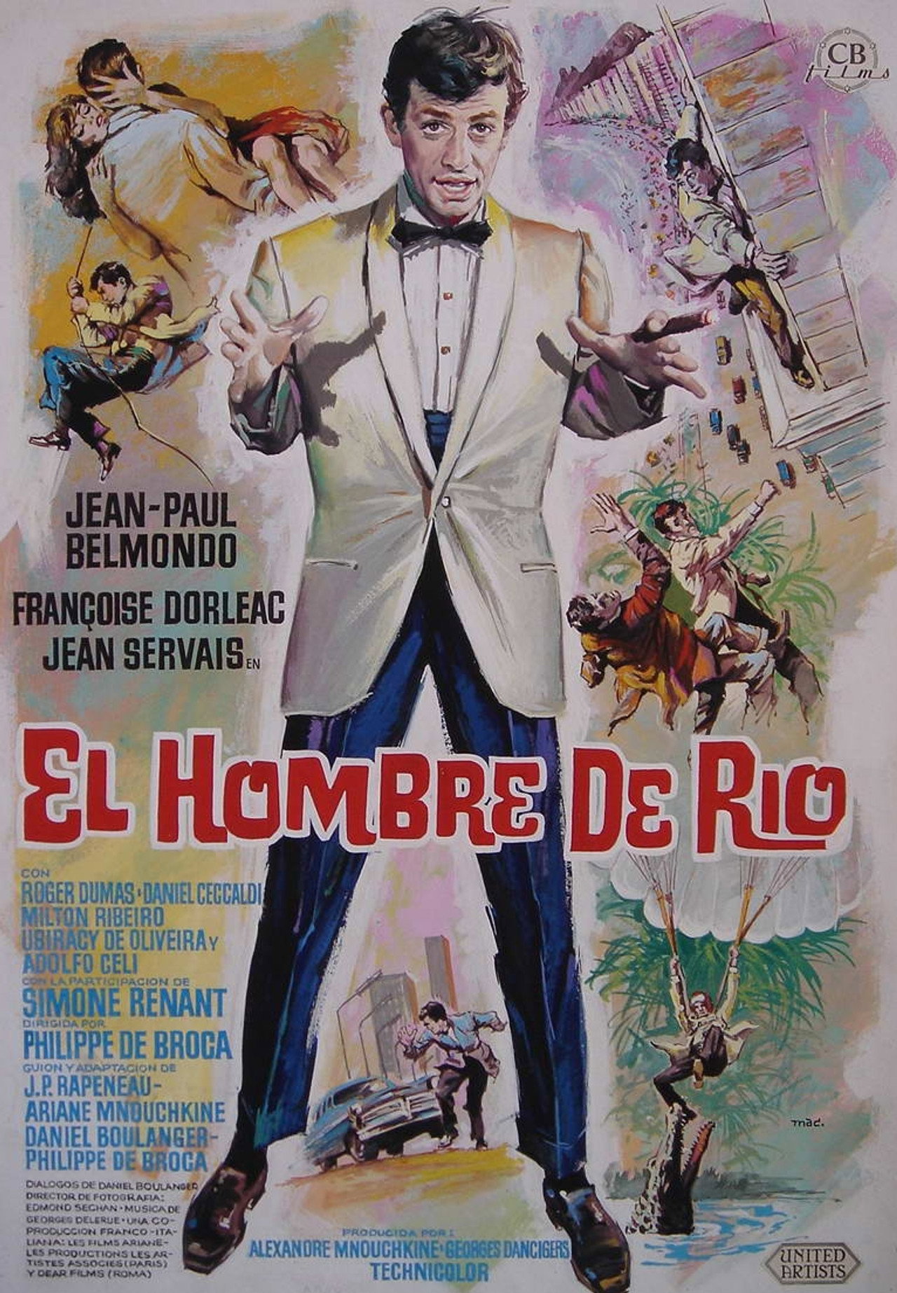 El hombre de Río (1964) poster