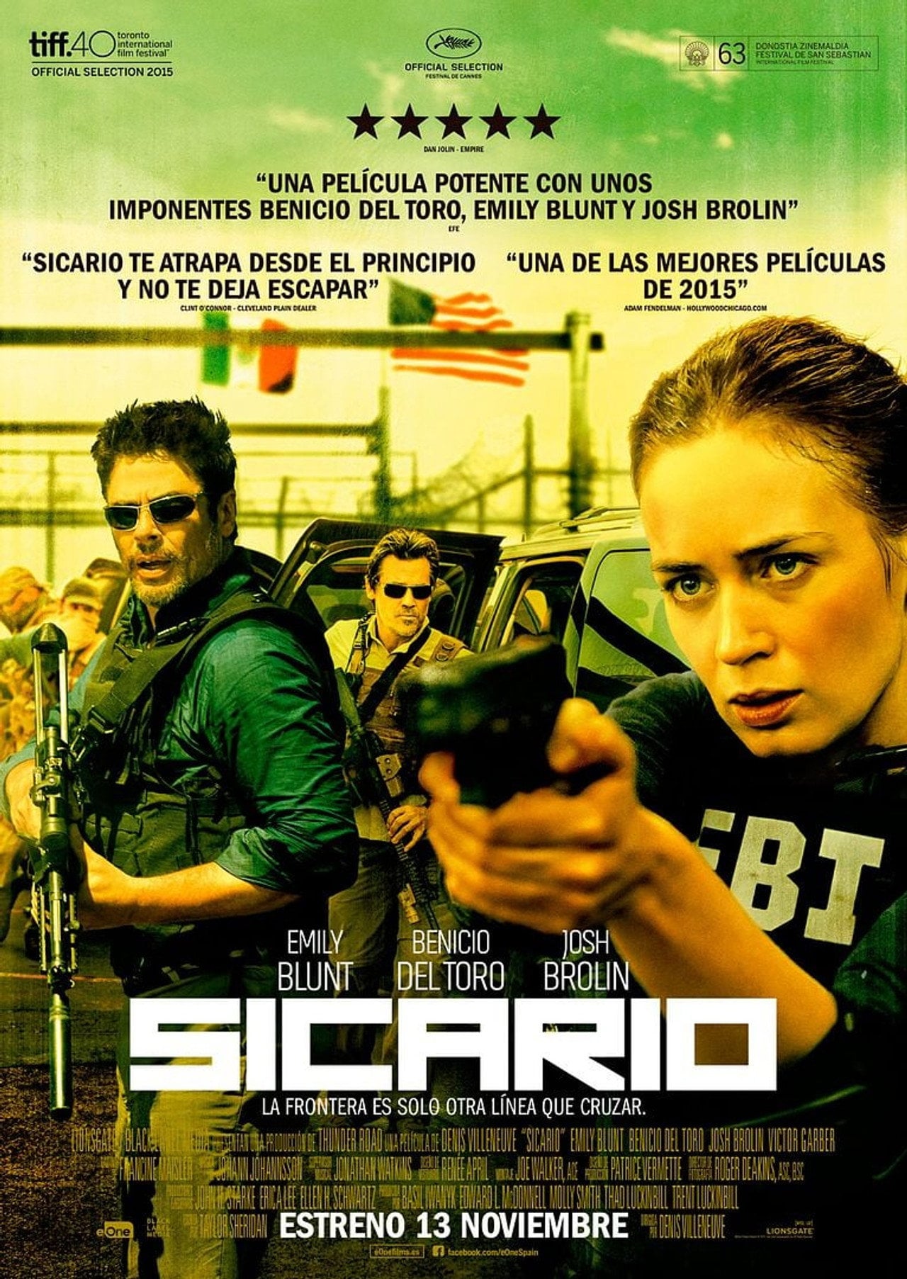 Sicario: Tierra de nadie (2015) - Película