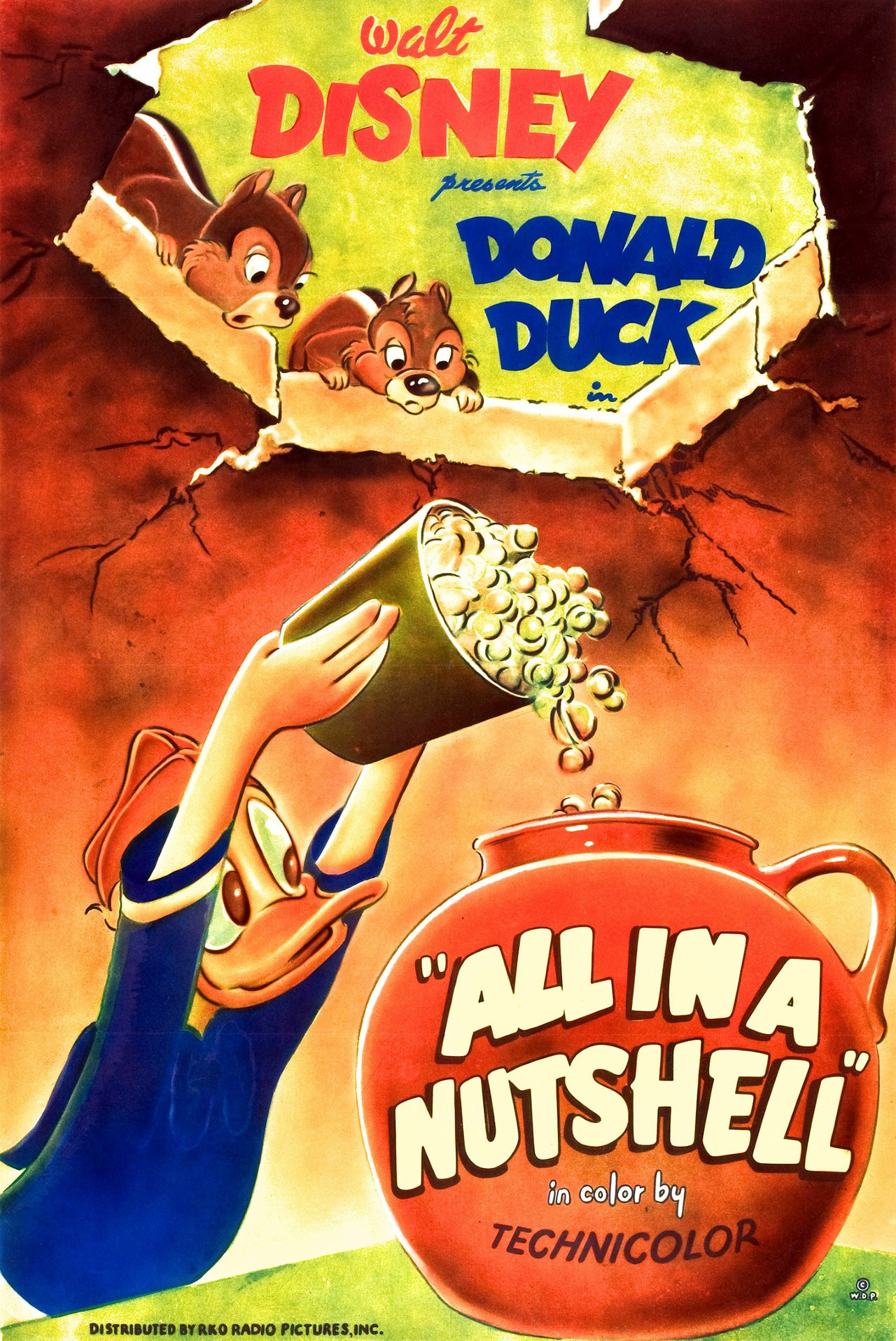 Donald und die Riesennuss (1949) poster