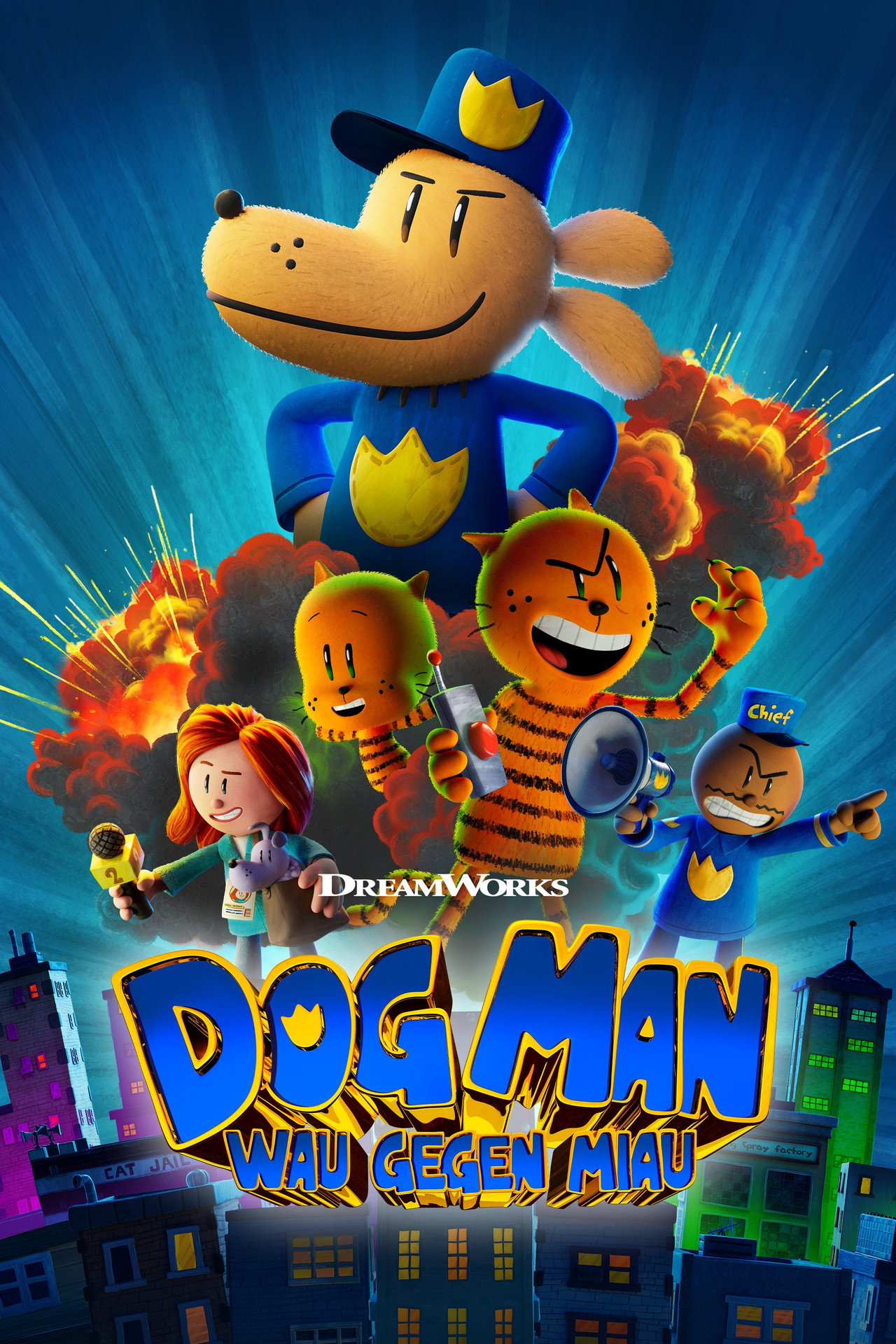 Dog Man: Wau gegen Miau (2025) poster