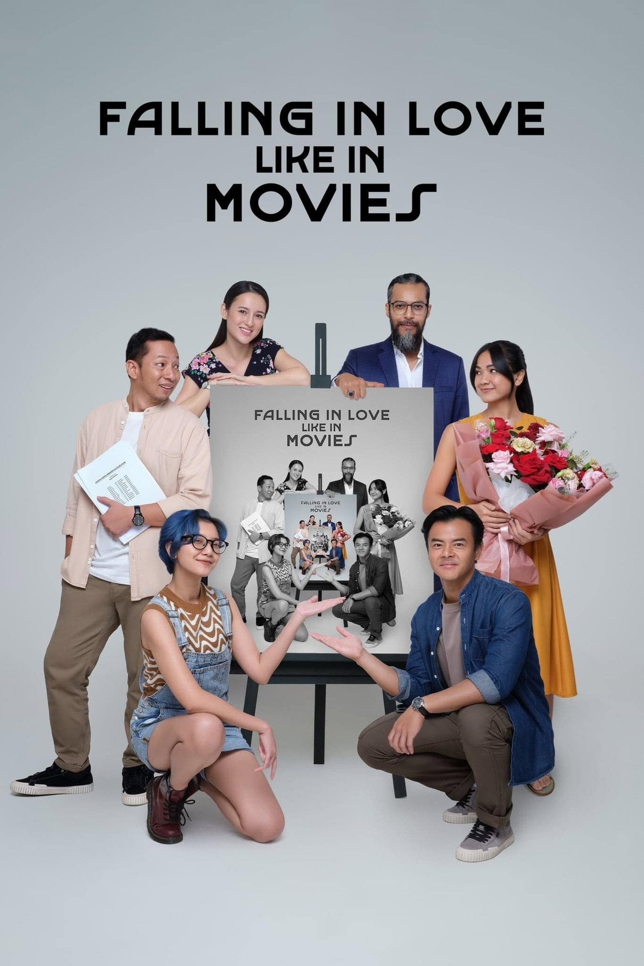 如爱情片般坠入爱河 (2023) poster