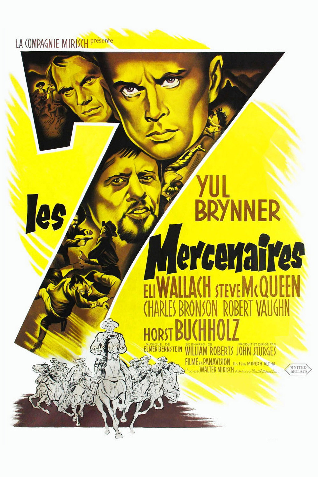 Les Sept mercenaires (1960)