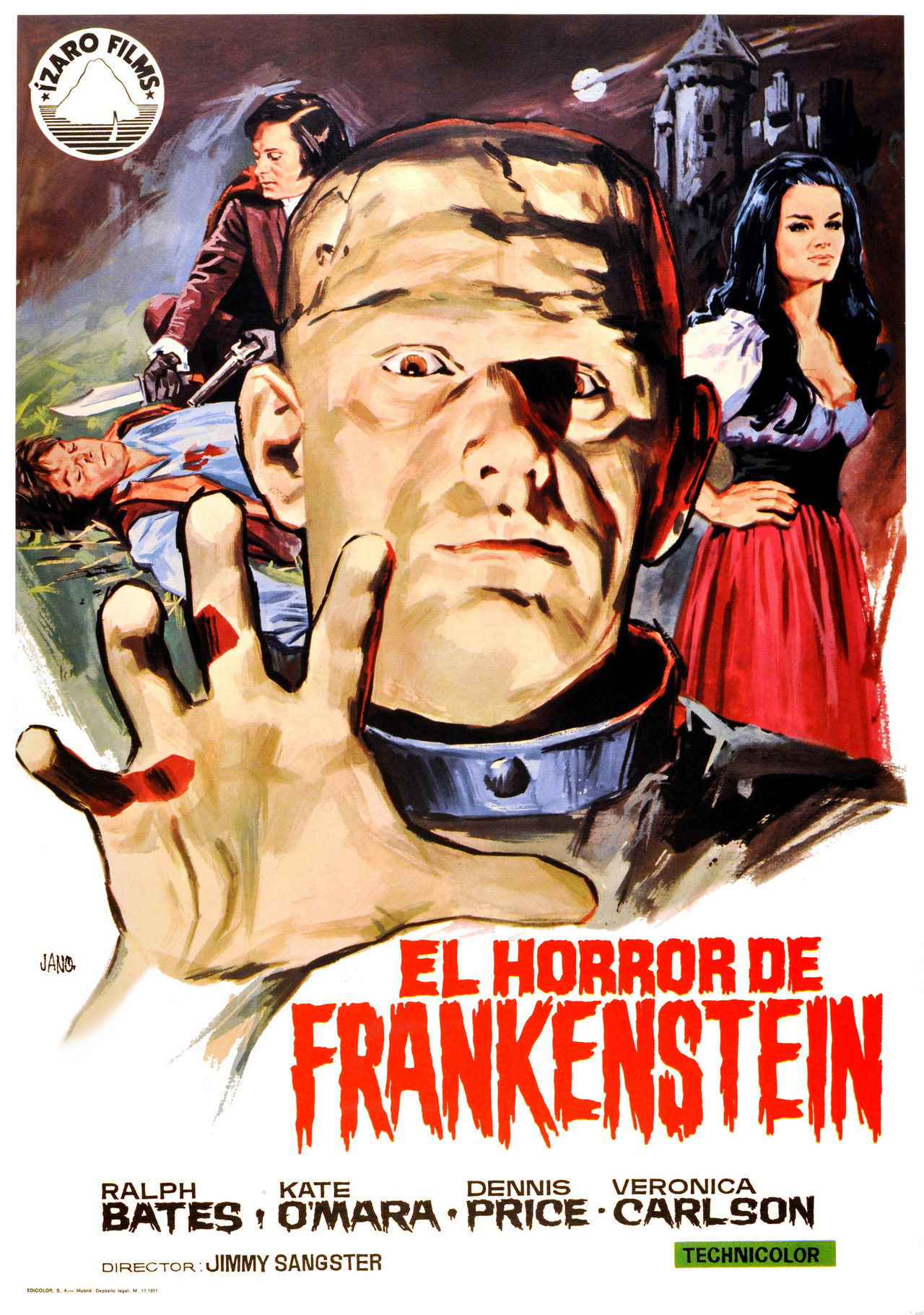 El horror de Frankenstein (1970)