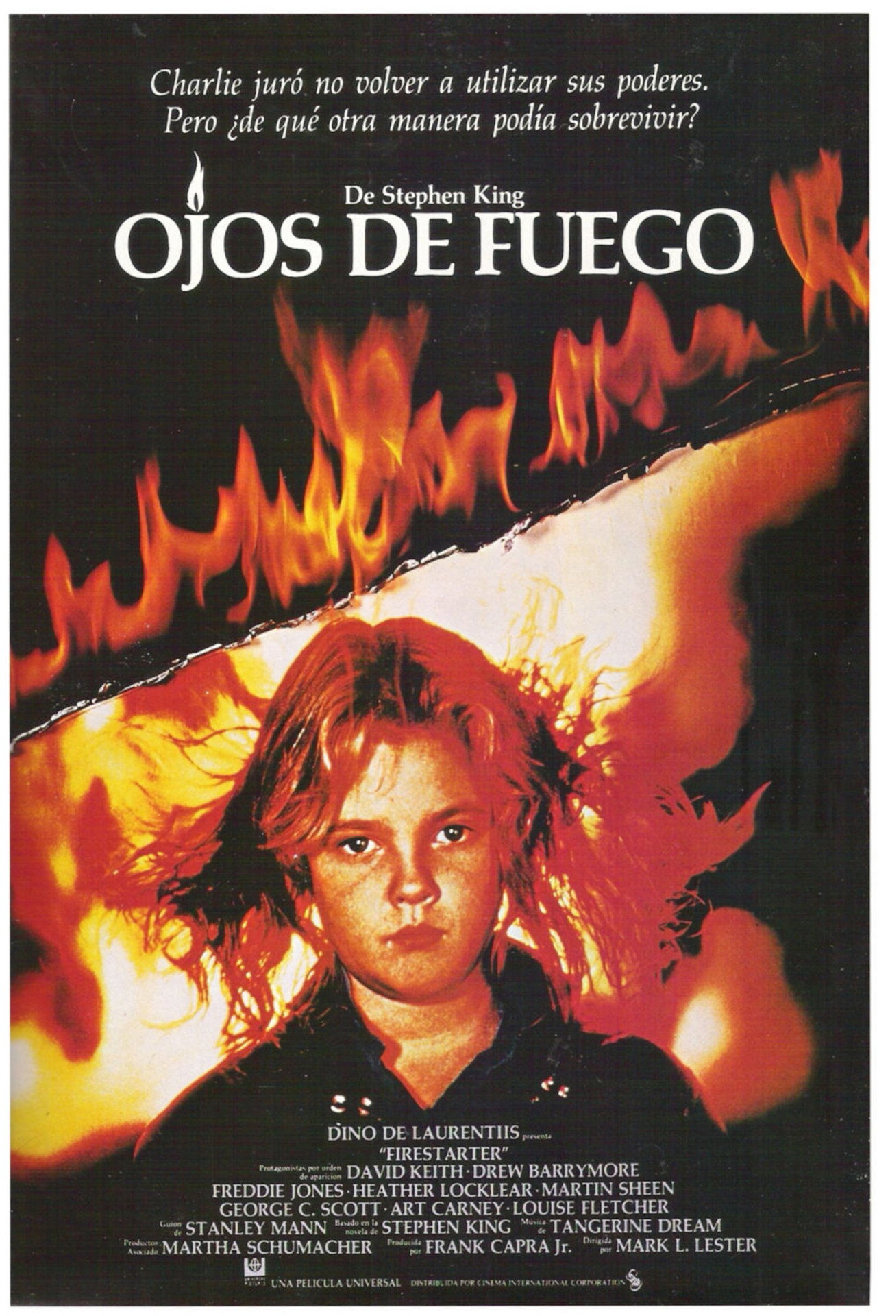 Llamas de venganza (1984) poster