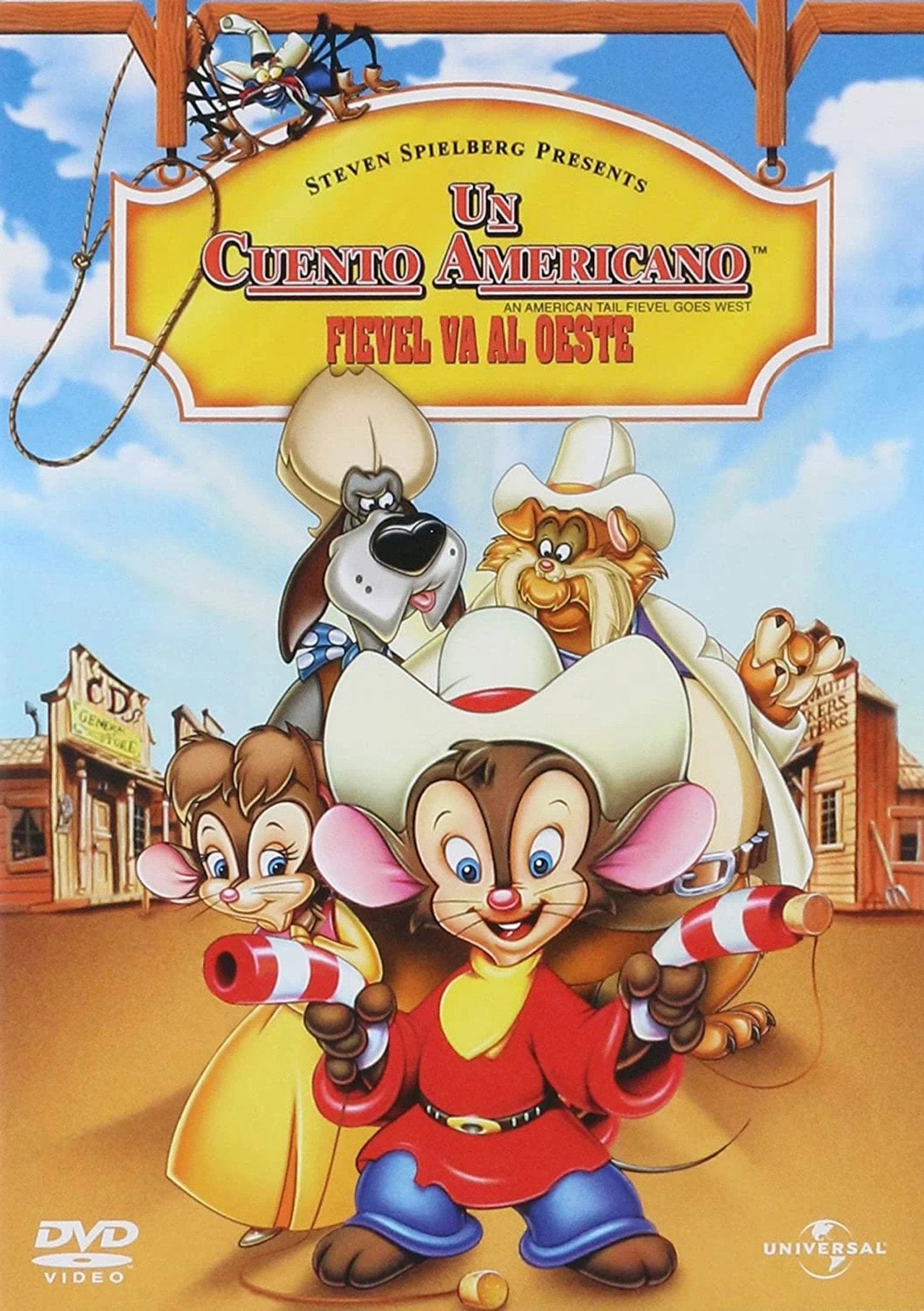 Un cuento americano 2 : Fievel va al Oeste (1991)