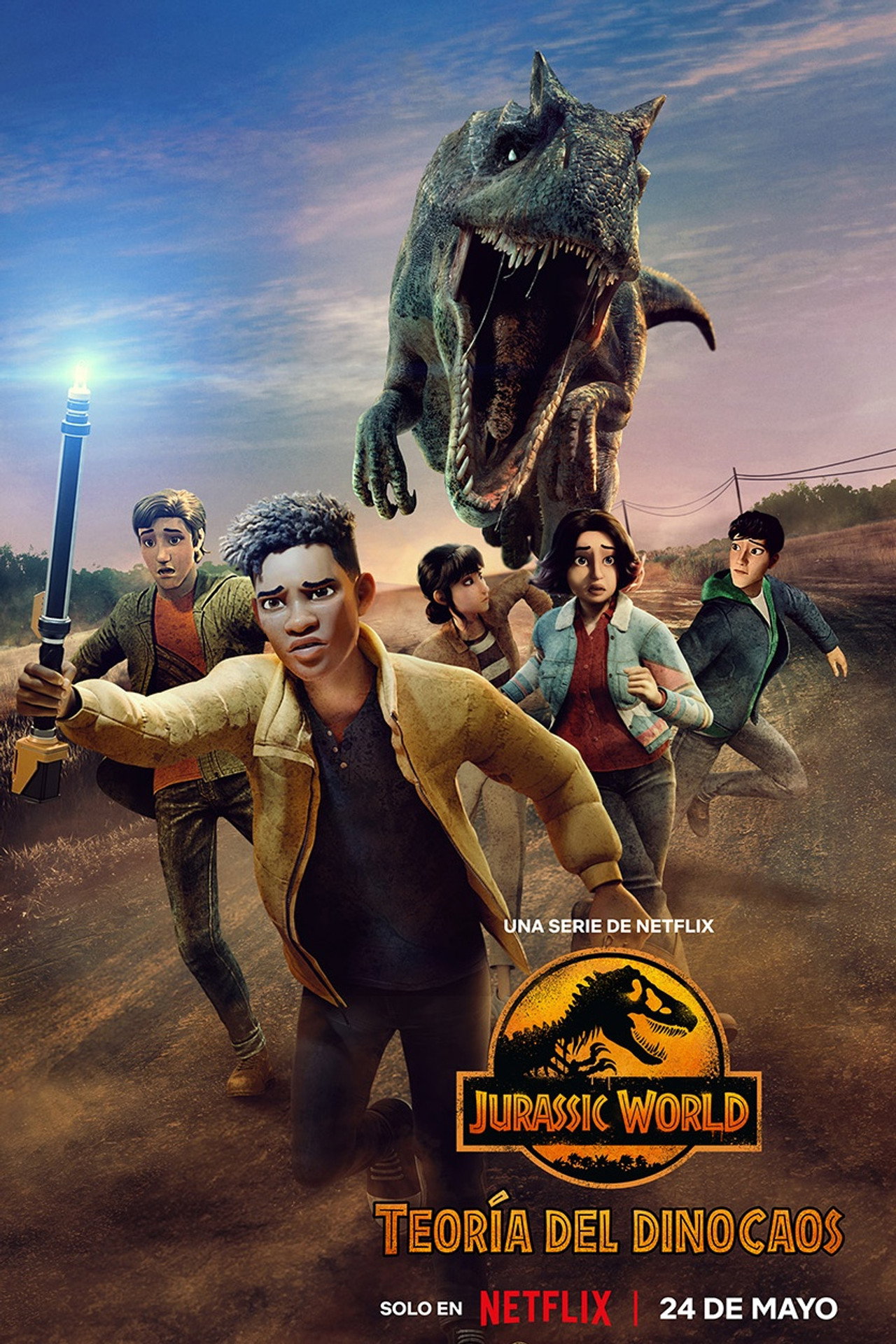 Jurassic World: Teoría del dinocaos (2024) poster