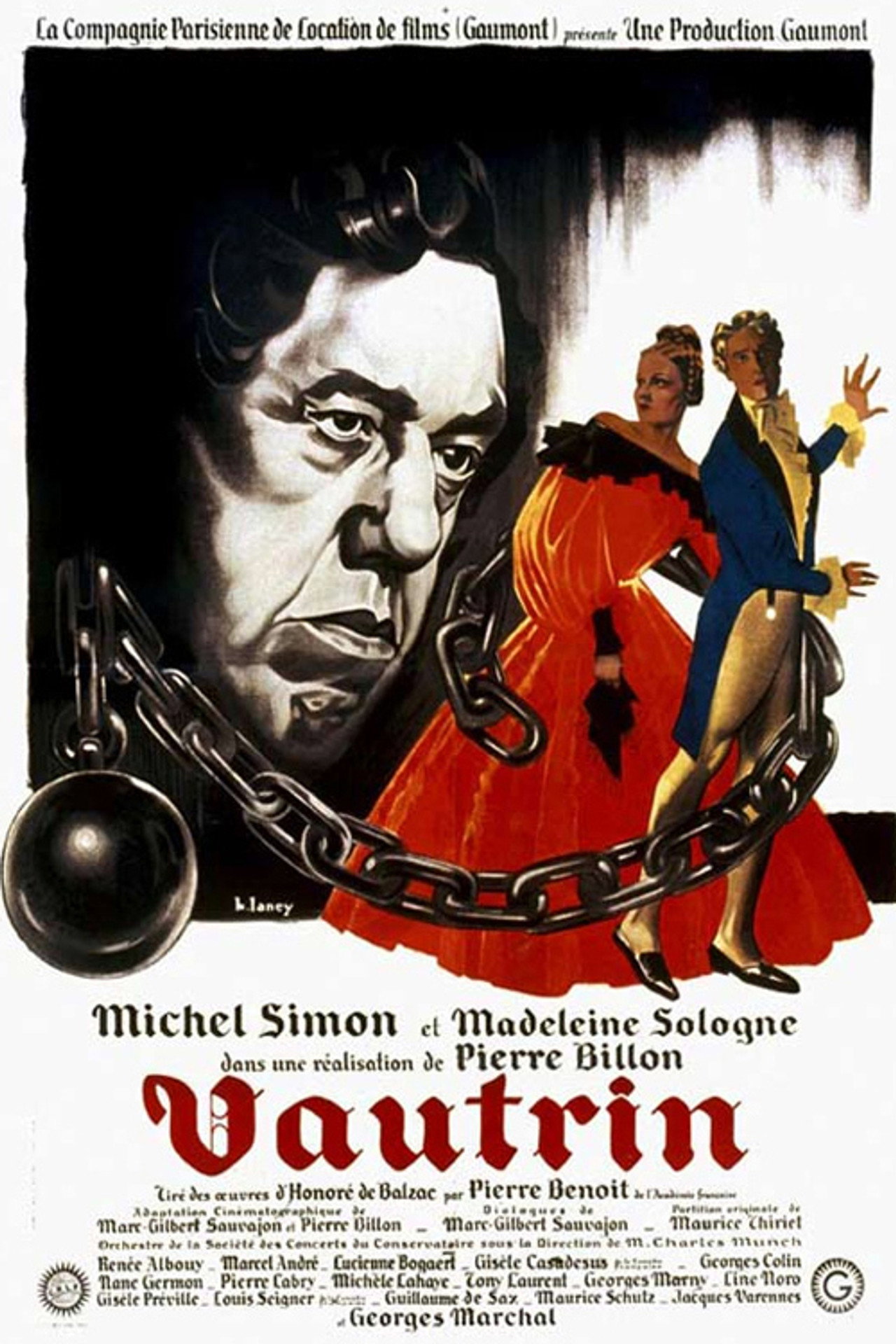 Vautrin the Thief (1943) poster